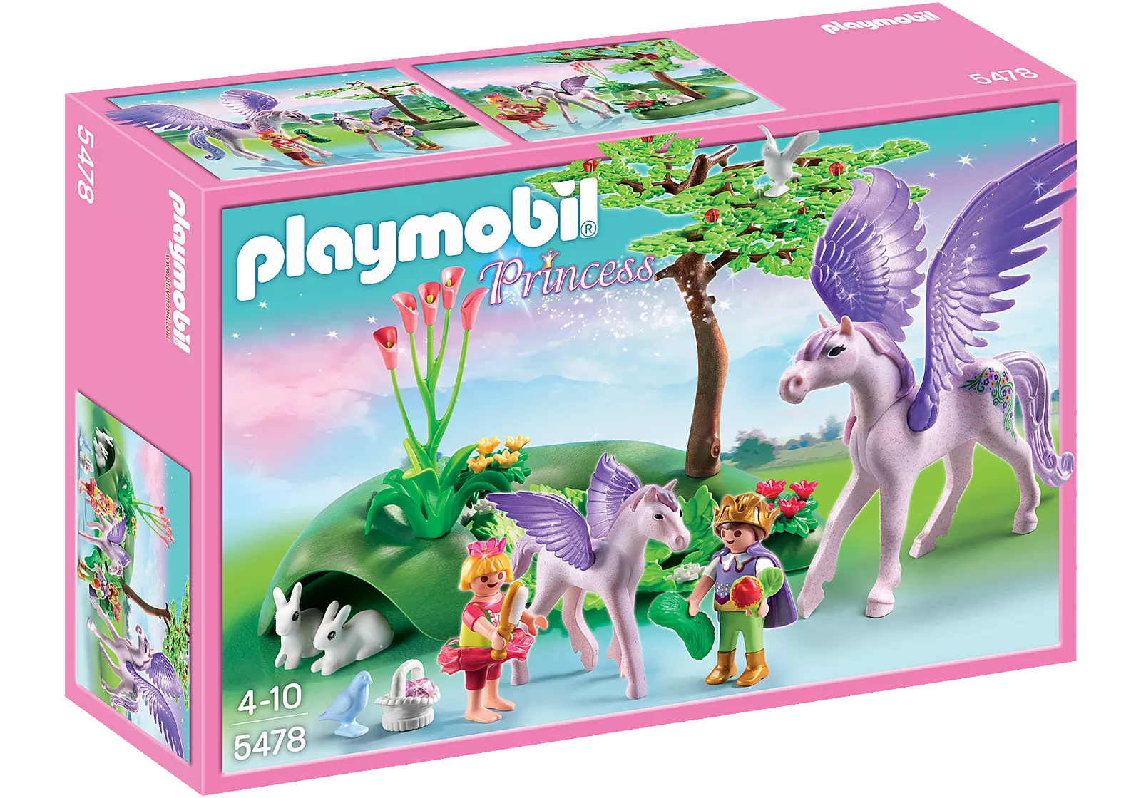 PLAYMOBIL® PLUS 5478 Royal Children with Pegasus and Baby ราชกุมารกับเพกาซัส - Image 2
