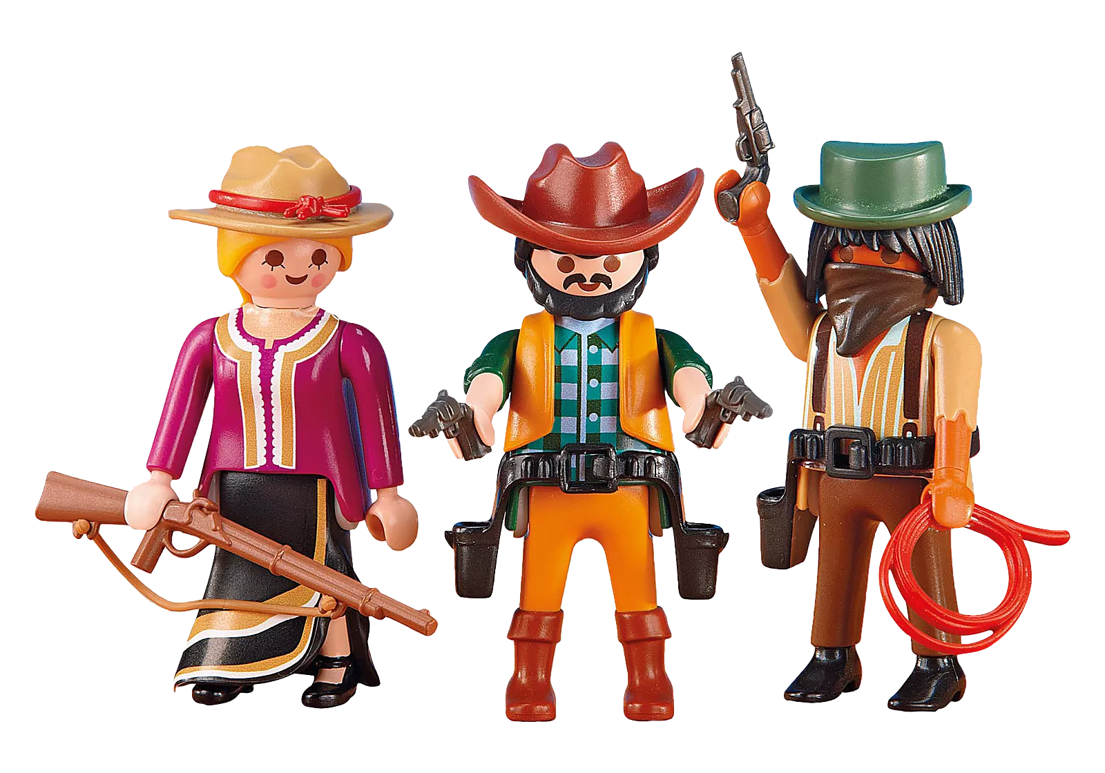 PLAYMOBIL® PLUS 6278 2 Cowboys and Cowgirl เอ็กซ์คลูซีฟ 2 คาวบอยและคาวเกิร์ล