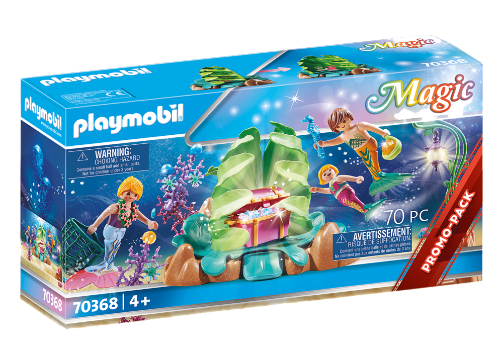 Alternative view of Playmobil 70368 Promo Packs Coral Mermaid Lounge เซ็ตโปรโมชั่น เลานจ์ปะการังของนางเงือก