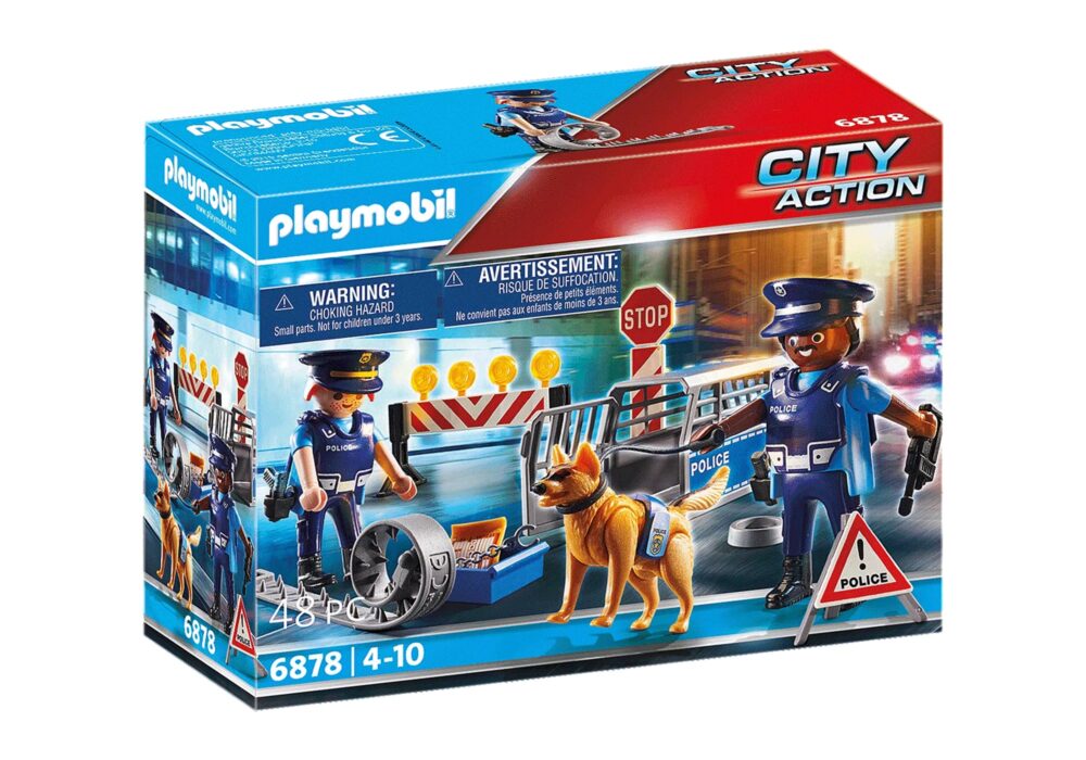 Alternative view of Playmobil 6878 Police Roadblock ตำรวจ ด่านตรวจ
