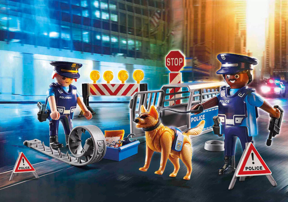 Playmobil 6878 Police Roadblock ตำรวจ ด่านตรวจ