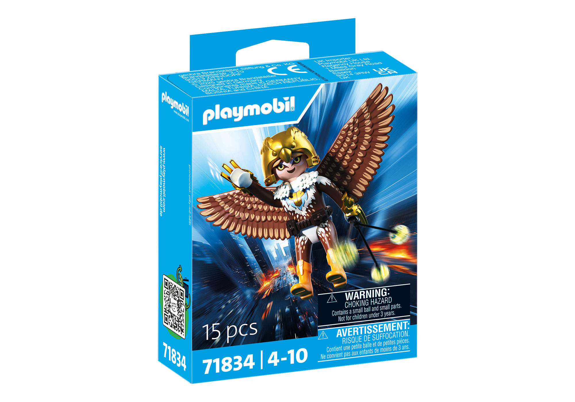 Playmobil 71834 Winged Heroine ฮีโร่ ฮีโร่หญิง สกายแคลช - Image 2