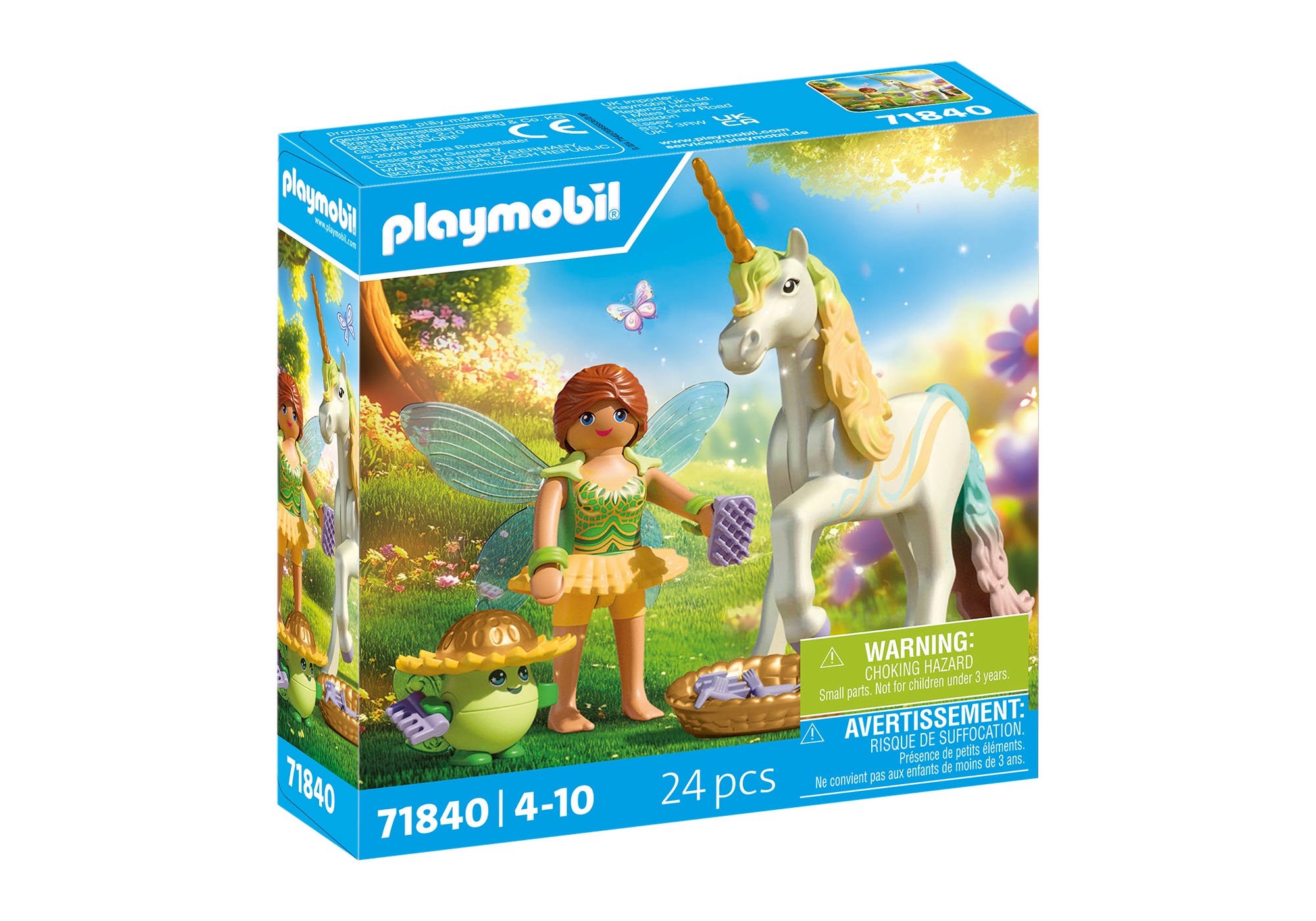 Playmobil 71840 Collectible Unicorn Rainbow Flower with Fairy ยูนิคอร์นแฟนตาซี เรนโบว์ฟลาเวอร์ จอยลี่ และนางฟ้า - Image 2