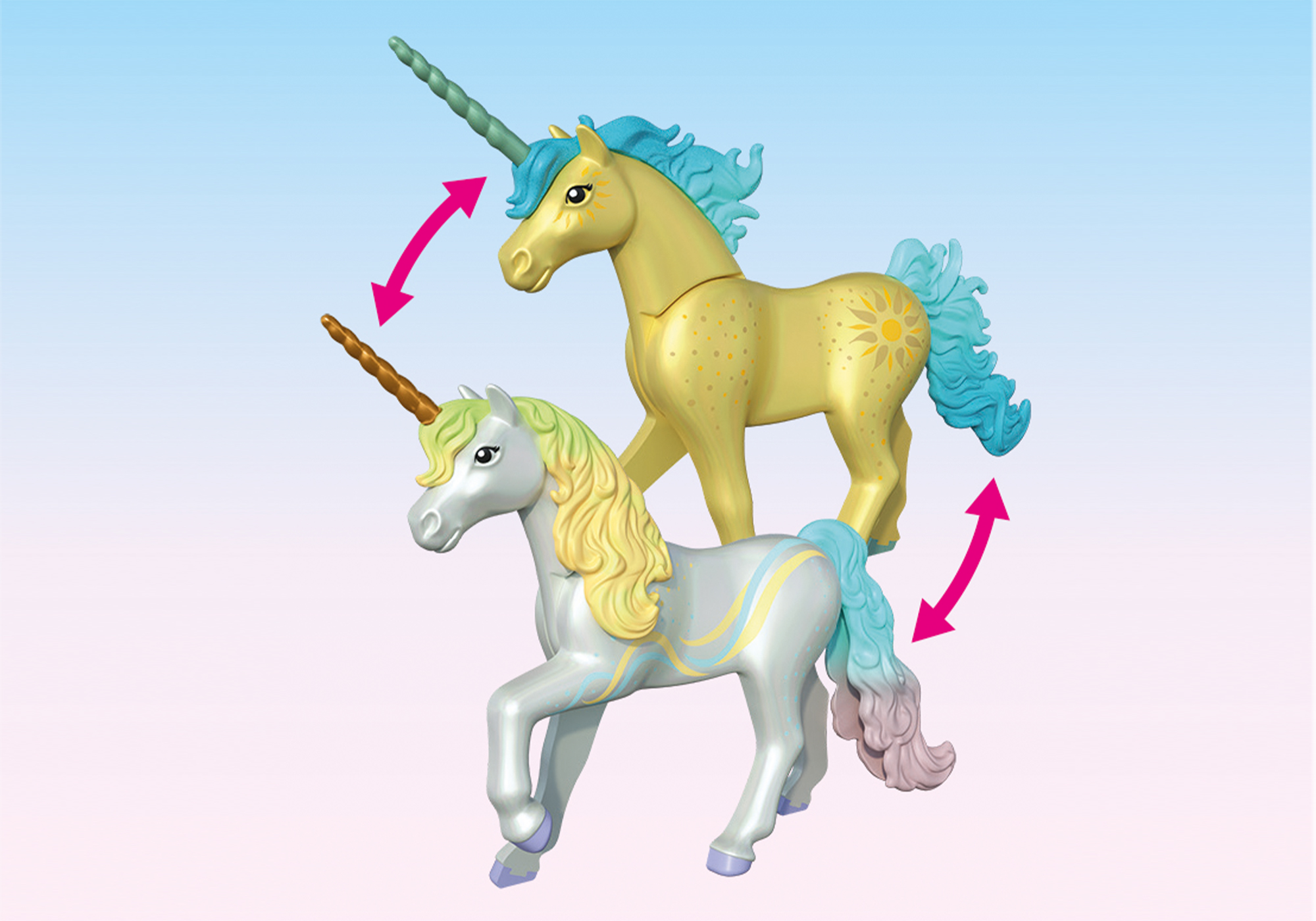 Playmobil 71840 Collectible Unicorn Rainbow Flower with Fairy ยูนิคอร์นแฟนตาซี เรนโบว์ฟลาเวอร์ จอยลี่ และนางฟ้า - Image 4