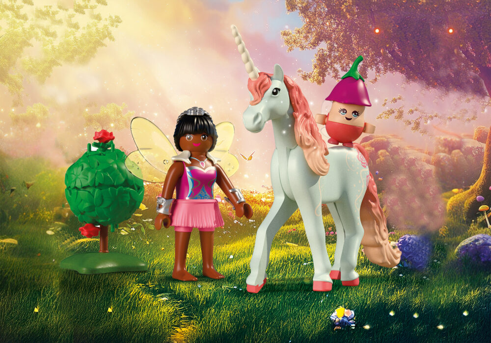 Playmobil 71841 Collectible Unicorn Sky Rose with Fairy ยูนิคอร์นแฟนตาซี สกายโรส จอยลี่ และนางฟ้า