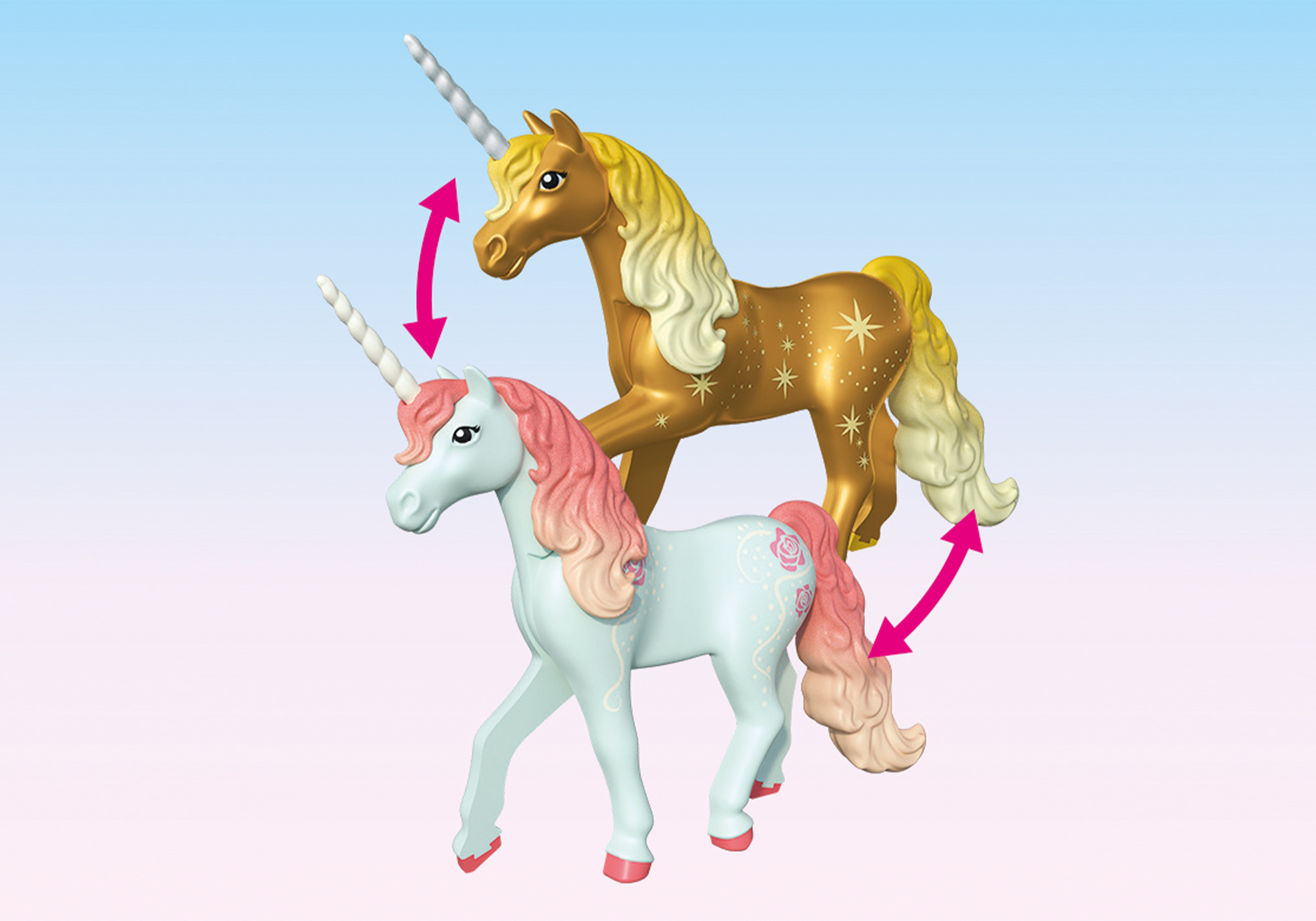 Playmobil 71841 Collectible Unicorn Sky Rose with Fairy ยูนิคอร์นแฟนตาซี สกายโรส จอยลี่ และนางฟ้า - Image 4