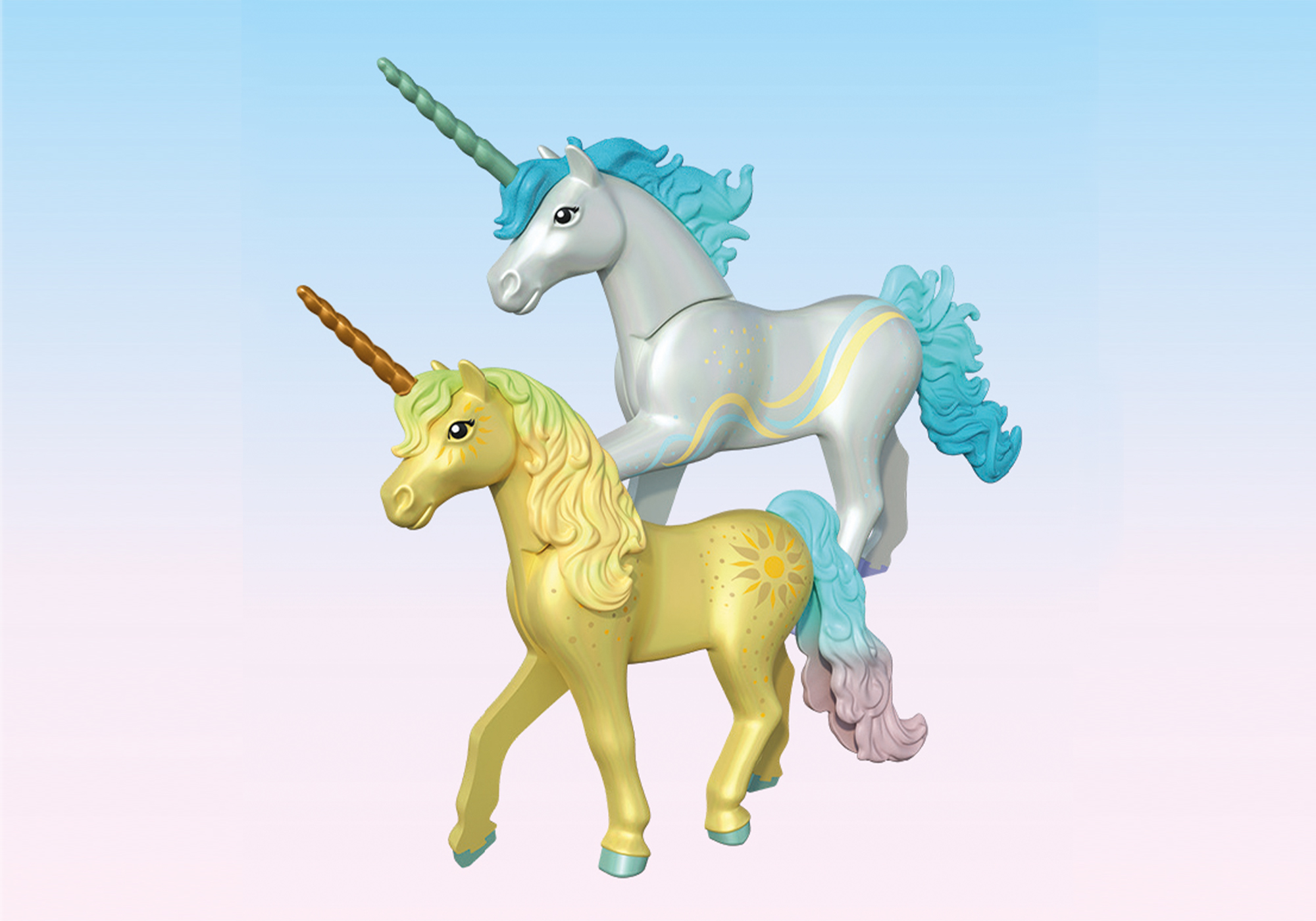 Playmobil 71842 Collectible Unicorn Sunshine Blossom with Fairy ยูนิคอร์นแฟนตาซี ซันไชน์บลอสซัม จอยลี่ และนางฟ้า - Image 5