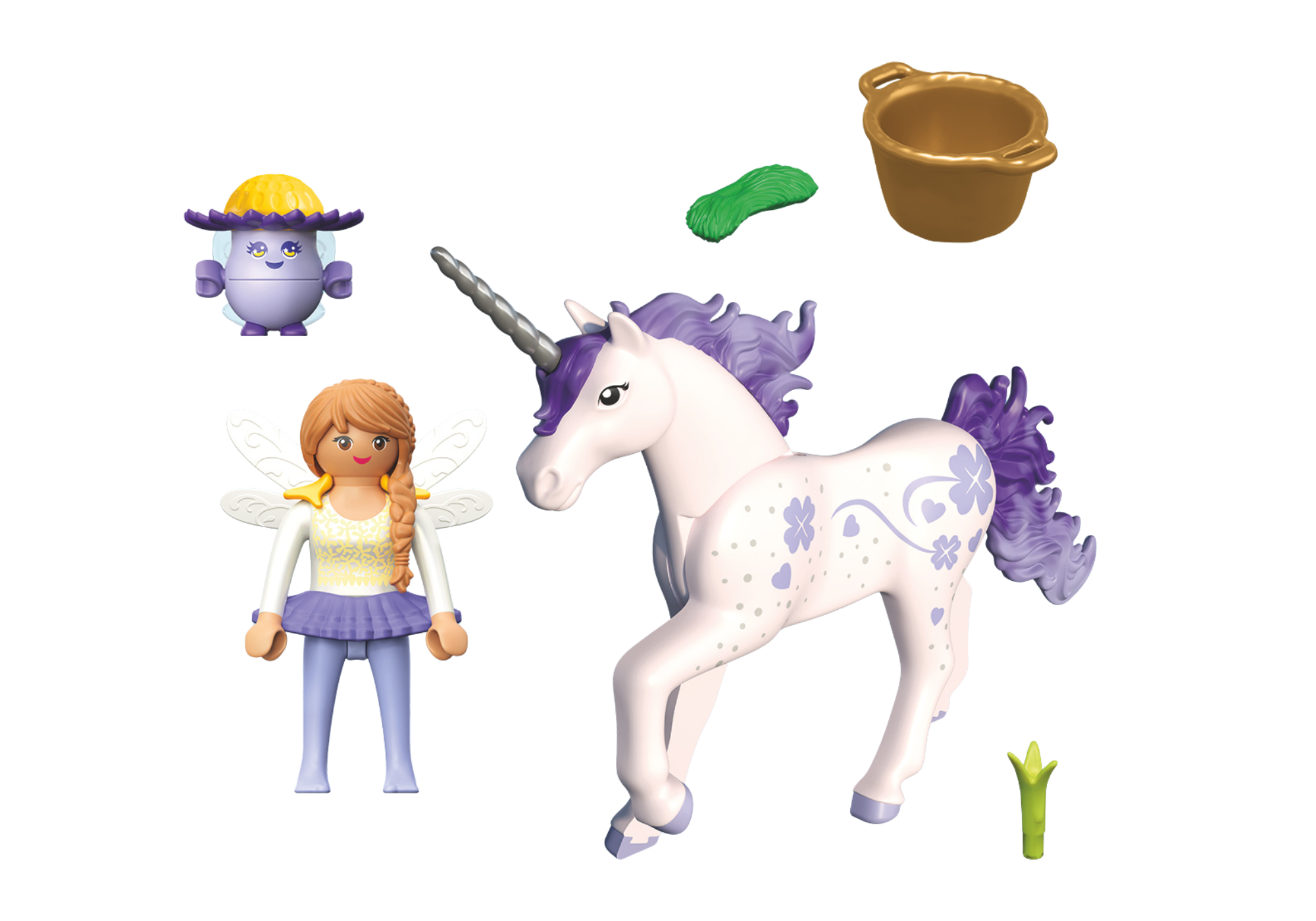 Playmobil 71843 Collectible Unicorn Lucky Lavender with Fairy ยูนิคอร์นแฟนตาซี ลัคกี้ลาเวนเดอร์ จอยลี่ และนางฟ้า - Image 3