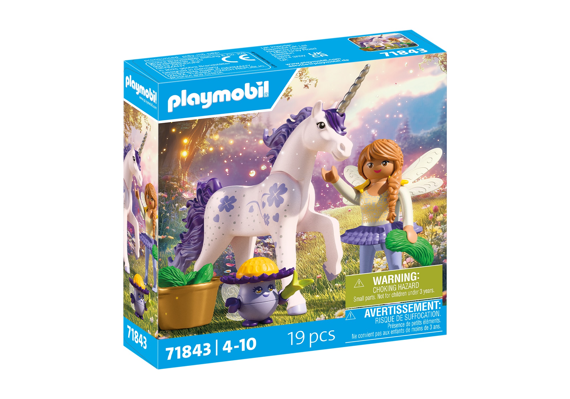 Playmobil 71843 Collectible Unicorn Lucky Lavender with Fairy ยูนิคอร์นแฟนตาซี ลัคกี้ลาเวนเดอร์ จอยลี่ และนางฟ้า - Image 2