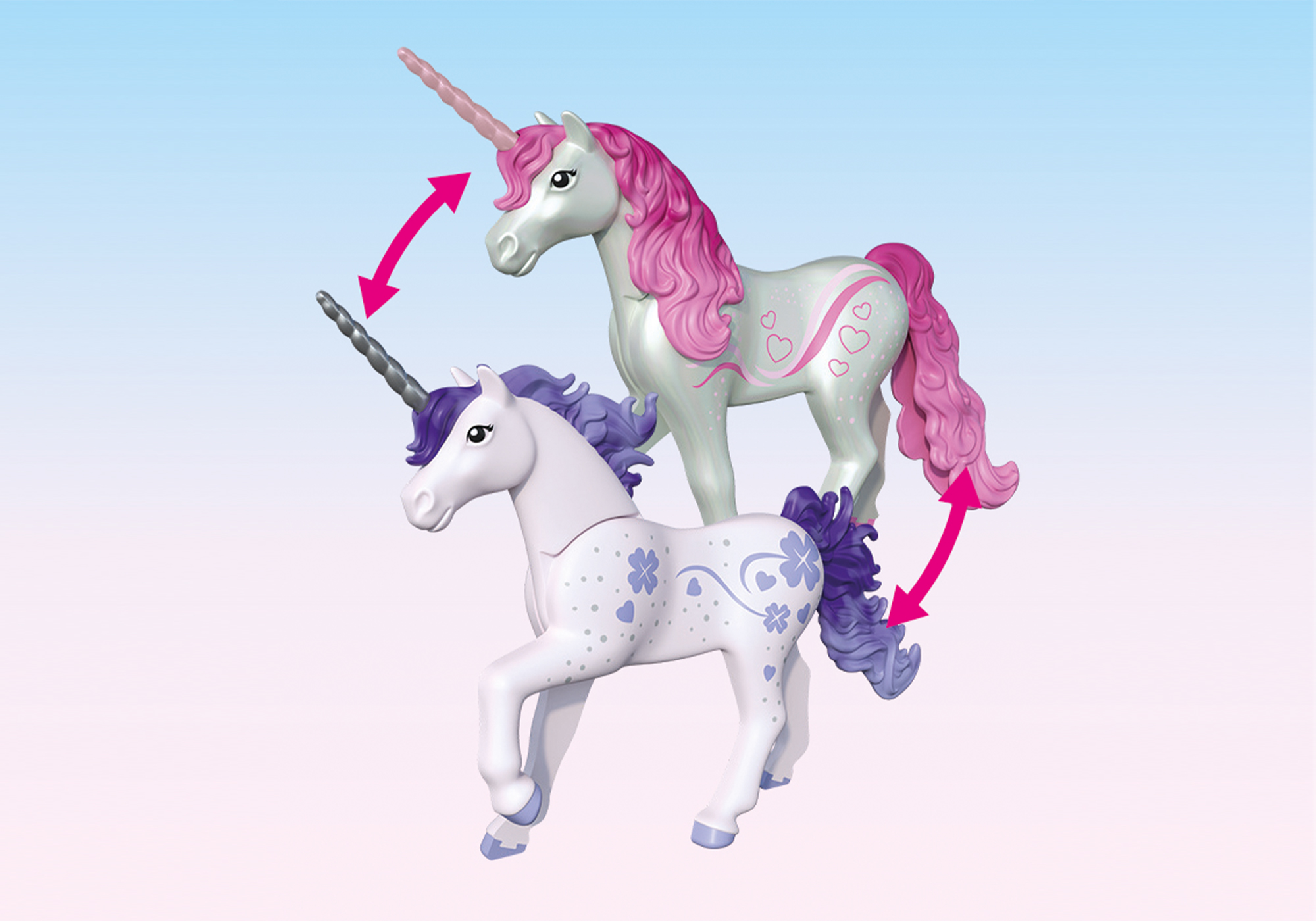 Playmobil 71843 Collectible Unicorn Lucky Lavender with Fairy ยูนิคอร์นแฟนตาซี ลัคกี้ลาเวนเดอร์ จอยลี่ และนางฟ้า - Image 4