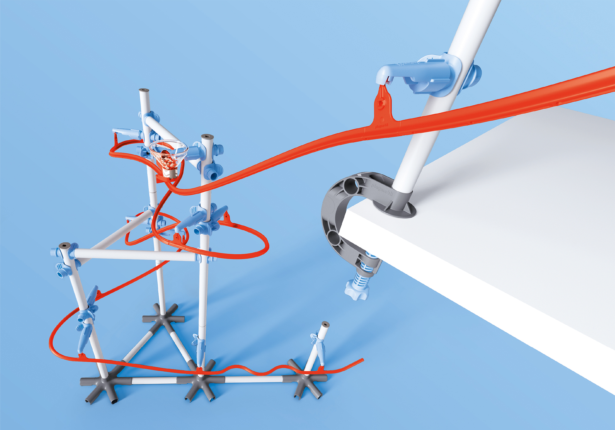 Playmobil 71969 Sky Trails: Starter Kit สกายเทรลส์ ชุดเริ่มต้นรางลอยฟ้า - Image 5