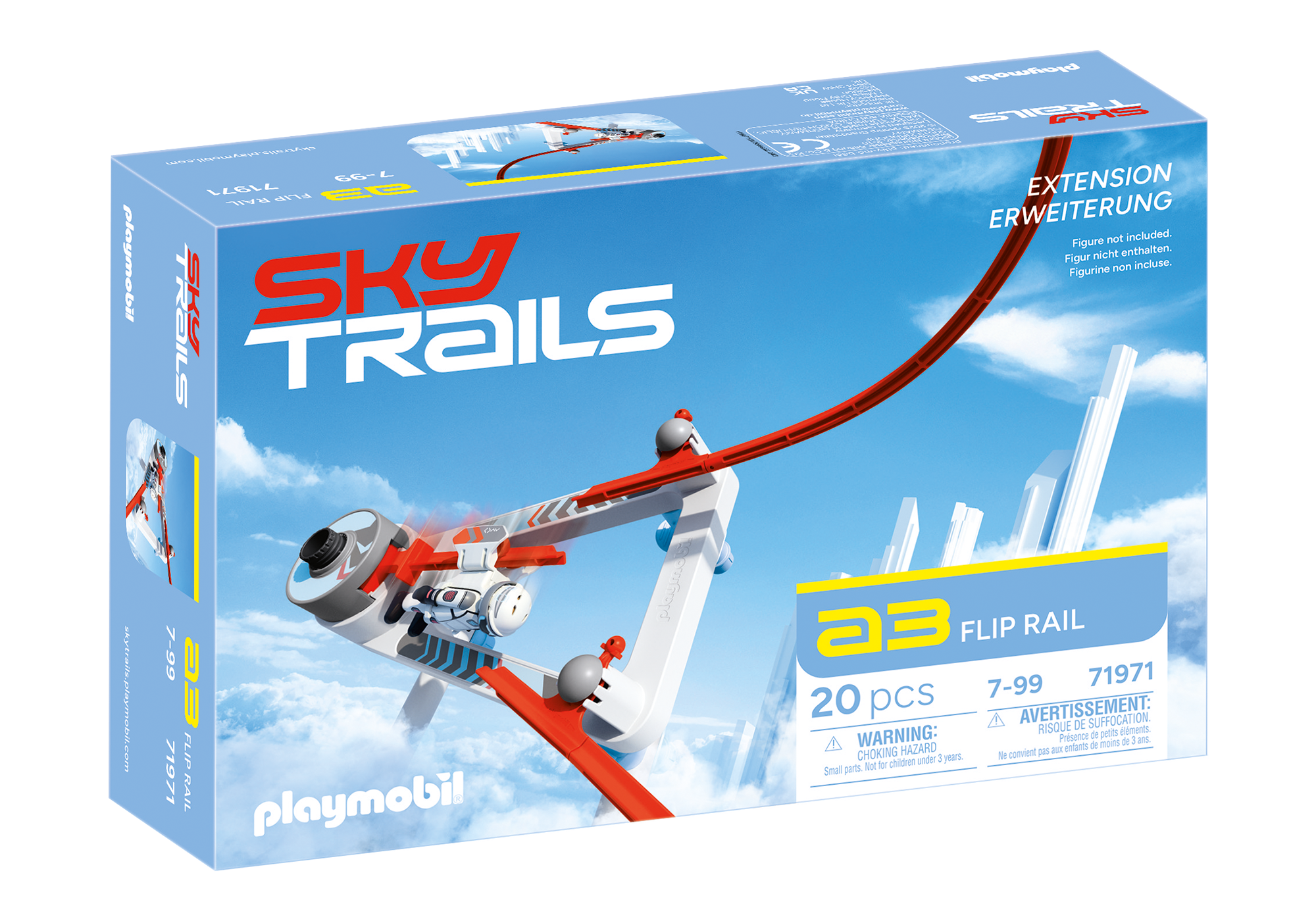 Playmobil 71971 Sky Trails: Flip Rail สกายเทรลส์ สลับรางลอยฟ้า - Image 2