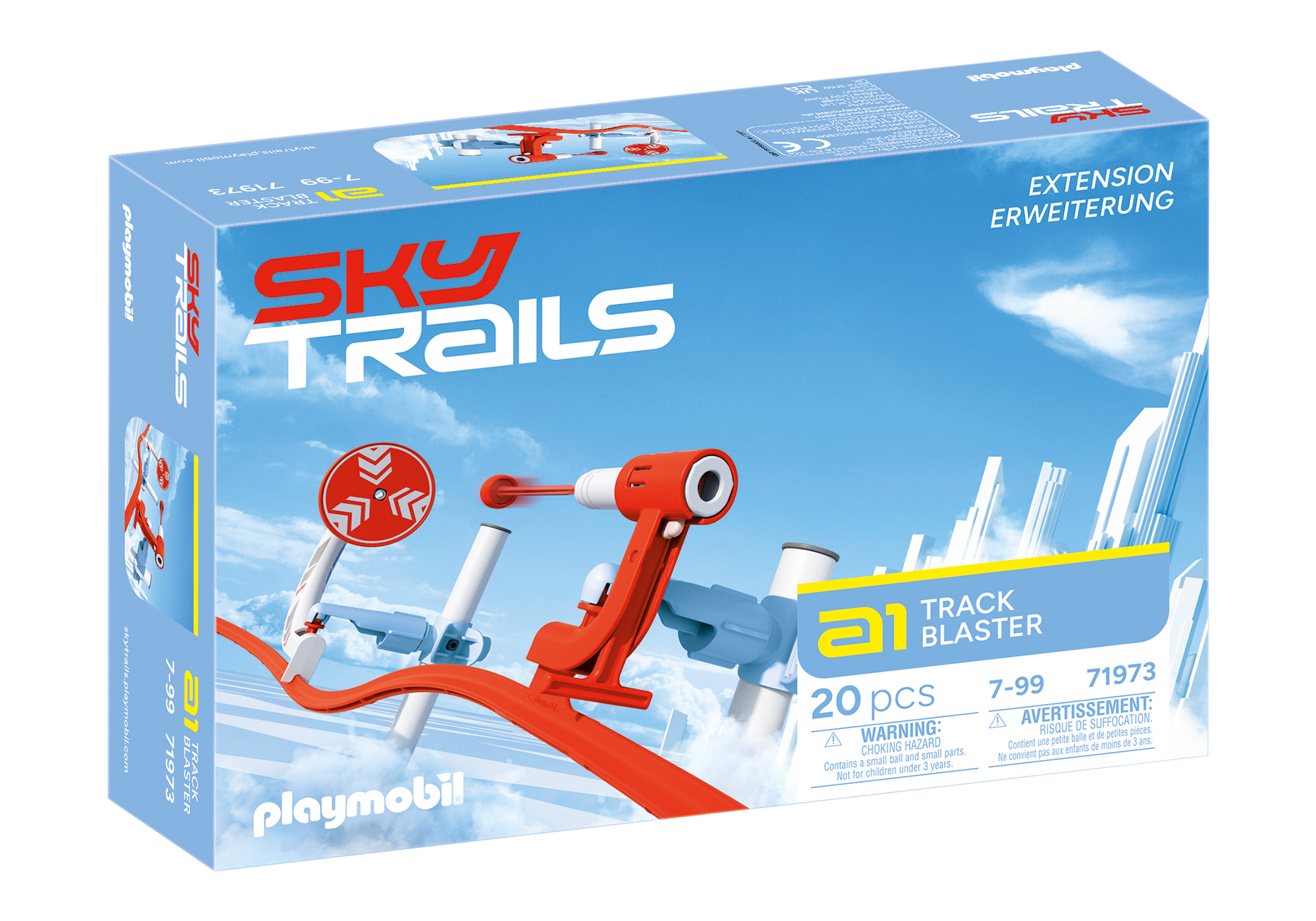 Playmobil 71973 Sky Trails: Track Blaster สกายเทรลส์ รางยิงสปีดจอมพลัง - Image 2