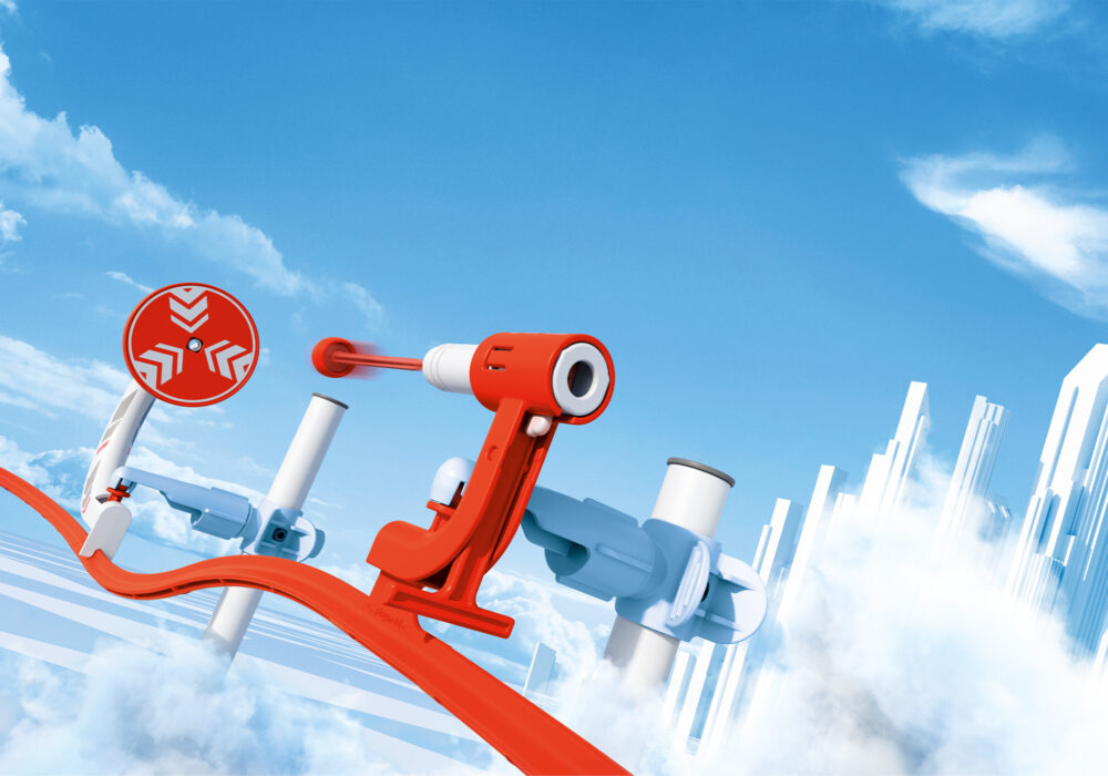 Playmobil 71973 Sky Trails: Track Blaster สกายเทรลส์ รางยิงสปีดจอมพลัง