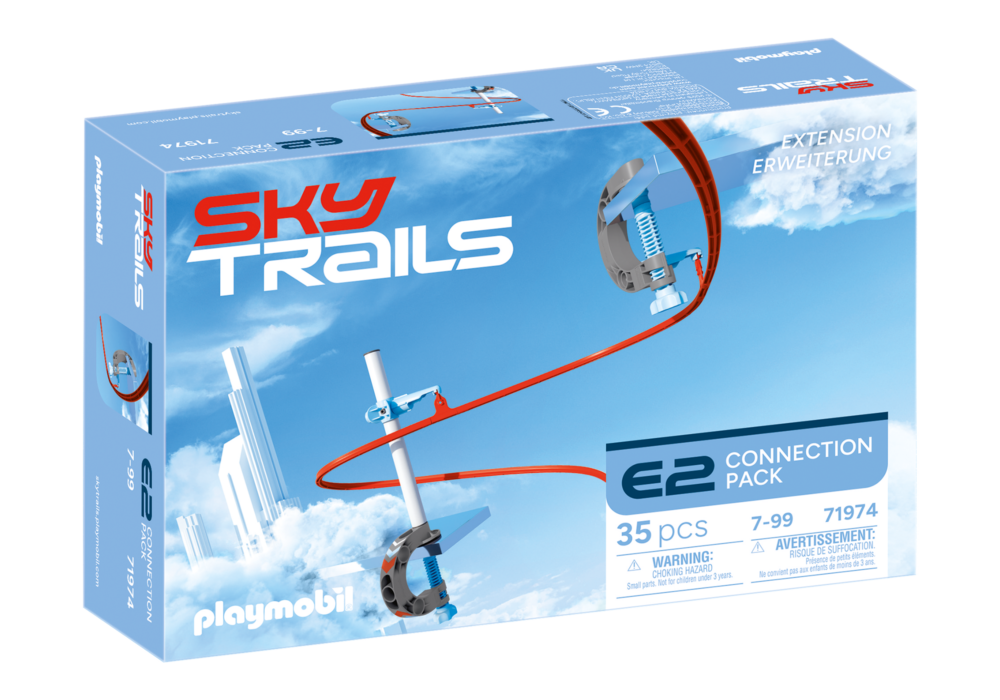 Alternative view of Playmobil 71974 Sky Trails: Connection Pack สกายเทรลส์ ชุดเชื่อมต่อขยายราง