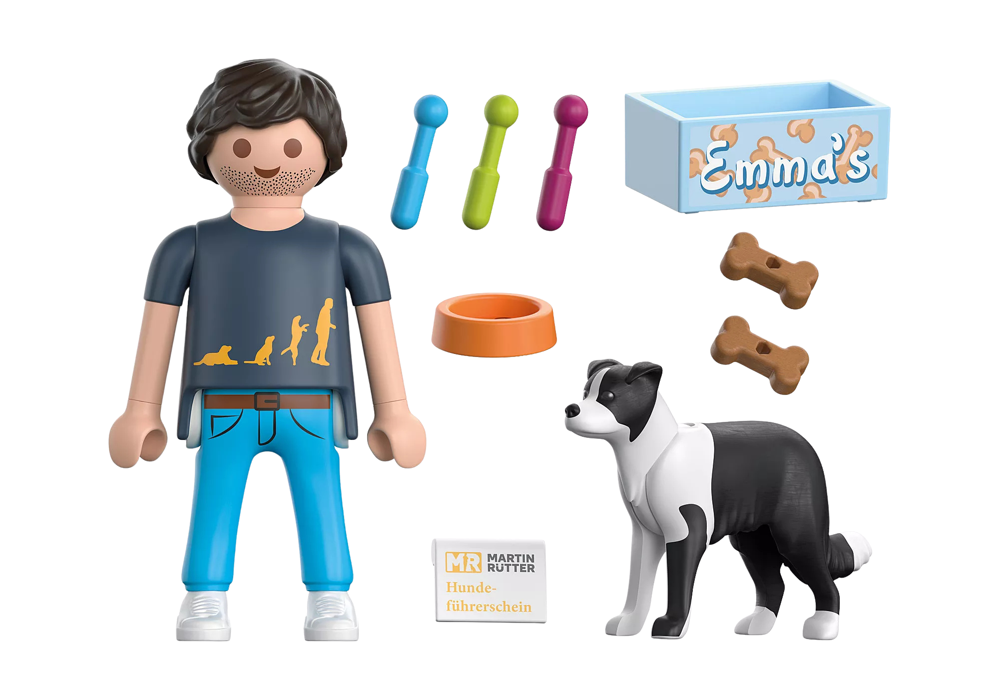 Playmobil 71999 Dog Trainer Martin เซ็ตสะสมสัตว์เลี้ยง ครูฝึกสุนัขมาร์ติน - Image 3