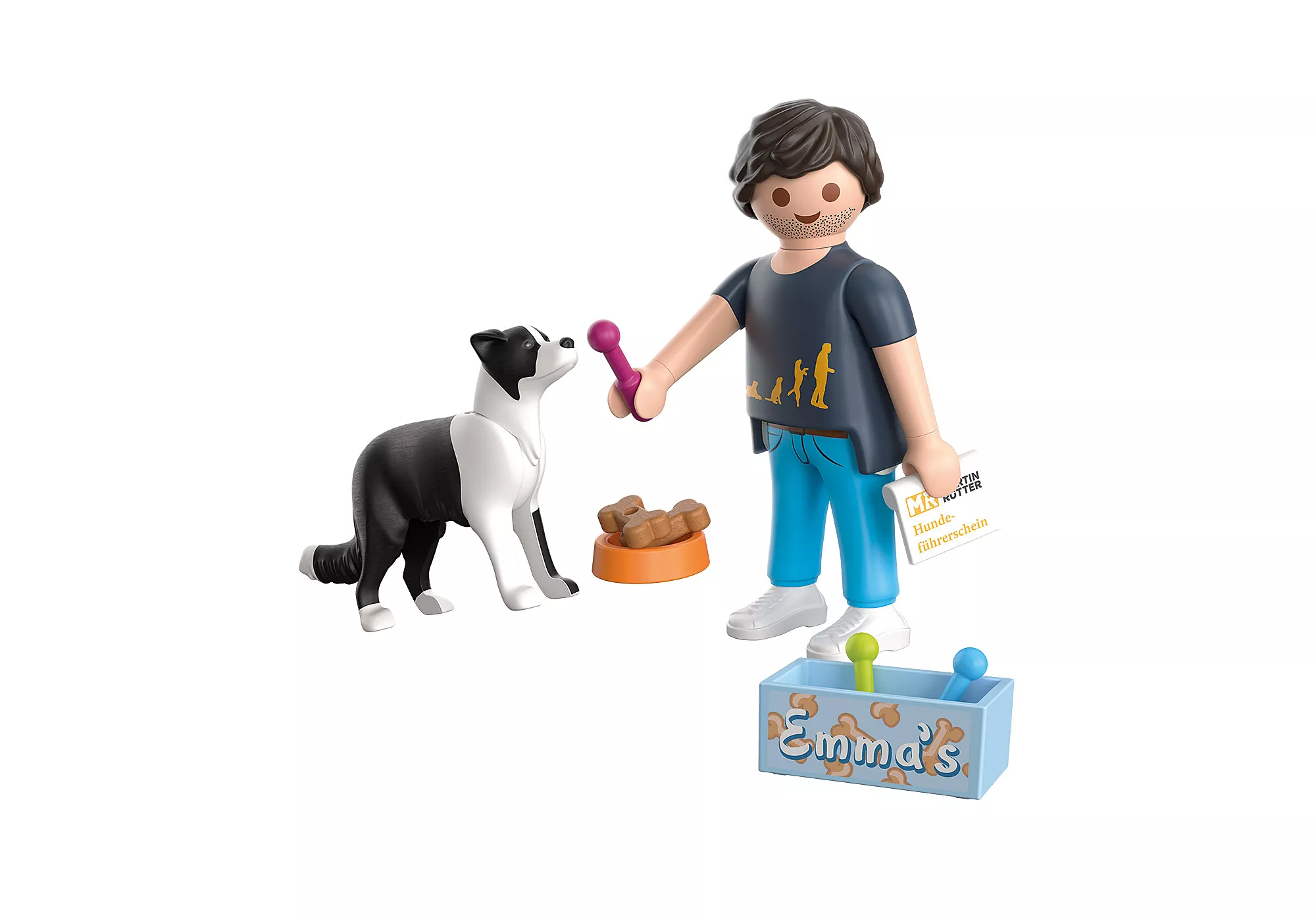 Playmobil 71999 Dog Trainer Martin เซ็ตสะสมสัตว์เลี้ยง ครูฝึกสุนัขมาร์ติน - Image 4
