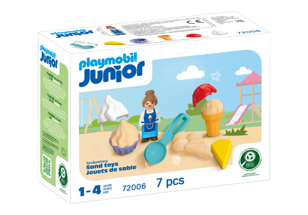 Alternative view of Playmobil 72006 JUNIOR: Sand Ice Cream Shop จูเนียร์ ของเล่นทราย ร้านไอศกรีม