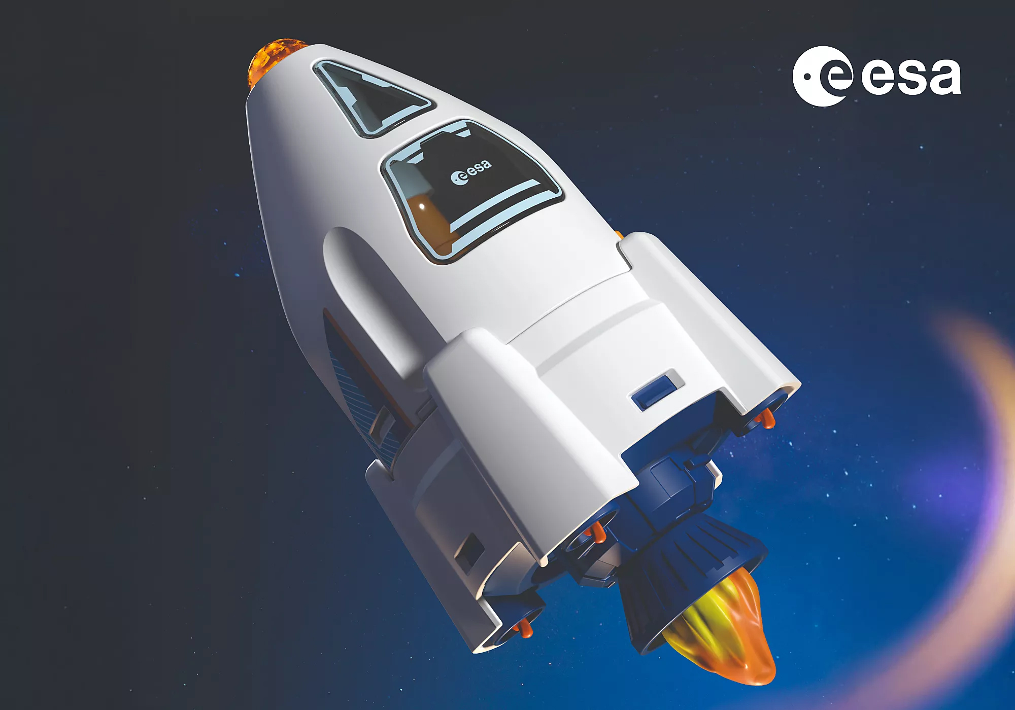 Playmobil 72011 ESA: Mars Research Rocket ESA จรวดวิจัยดาวอังคาร (มีไฟ มีเสียง) พร้อมฐานยิง - Image 8