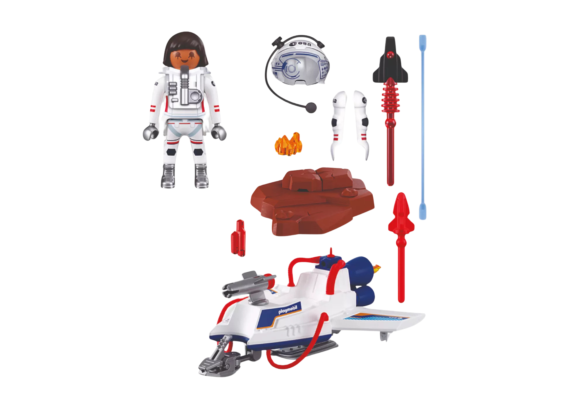 Playmobil 72013 ESA: Space Glider ESA ยานเครื่องร่อนอวกาศ พร้อมนักบิน ESA - Image 3