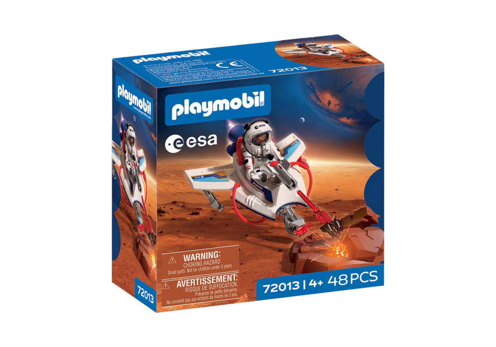 Alternative view of Playmobil 72013 ESA: Space Glider ESA ยานเครื่องร่อนอวกาศ พร้อมนักบิน ESA