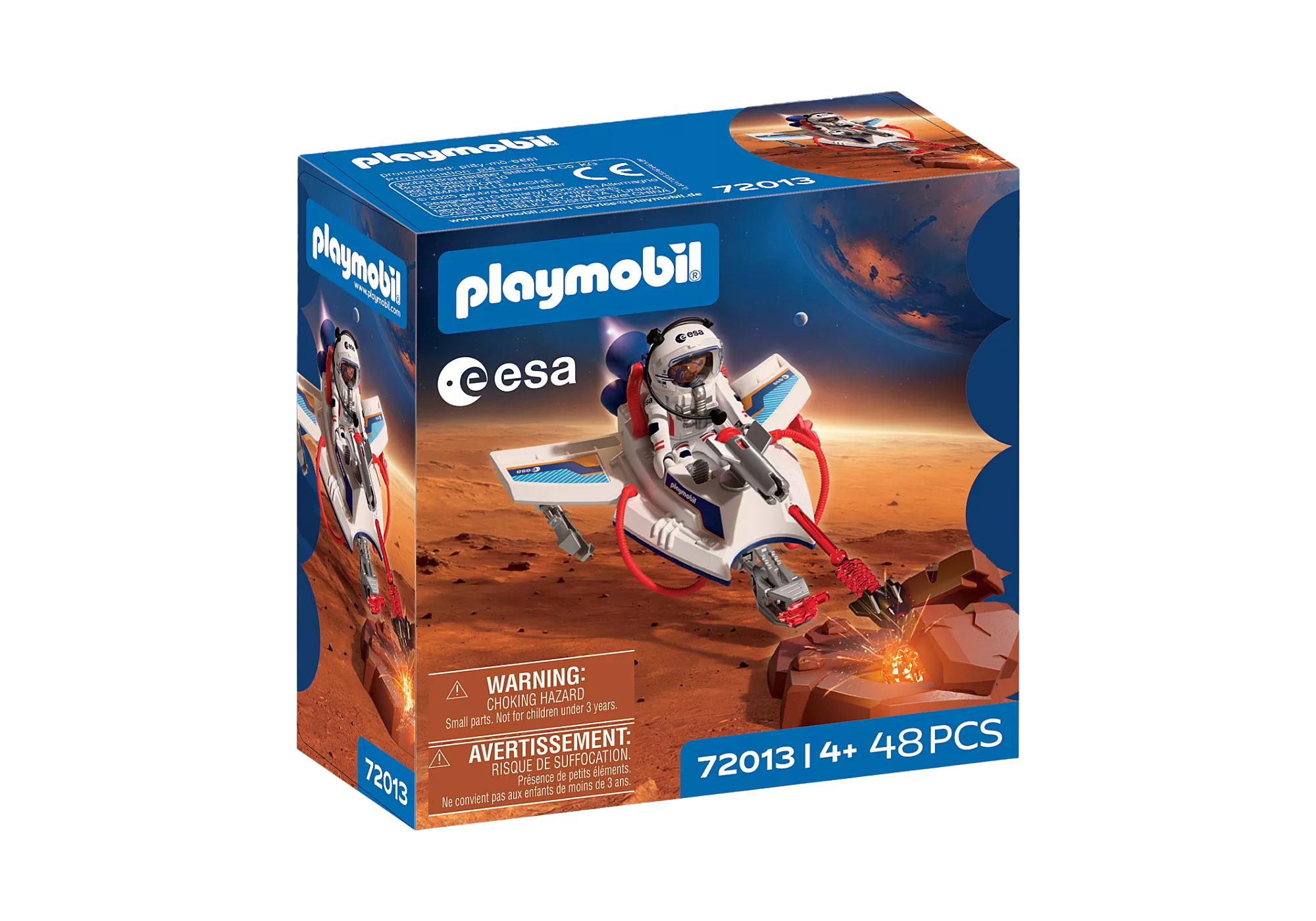 Playmobil 72013 ESA: Space Glider ESA ยานเครื่องร่อนอวกาศ พร้อมนักบิน ESA - Image 2