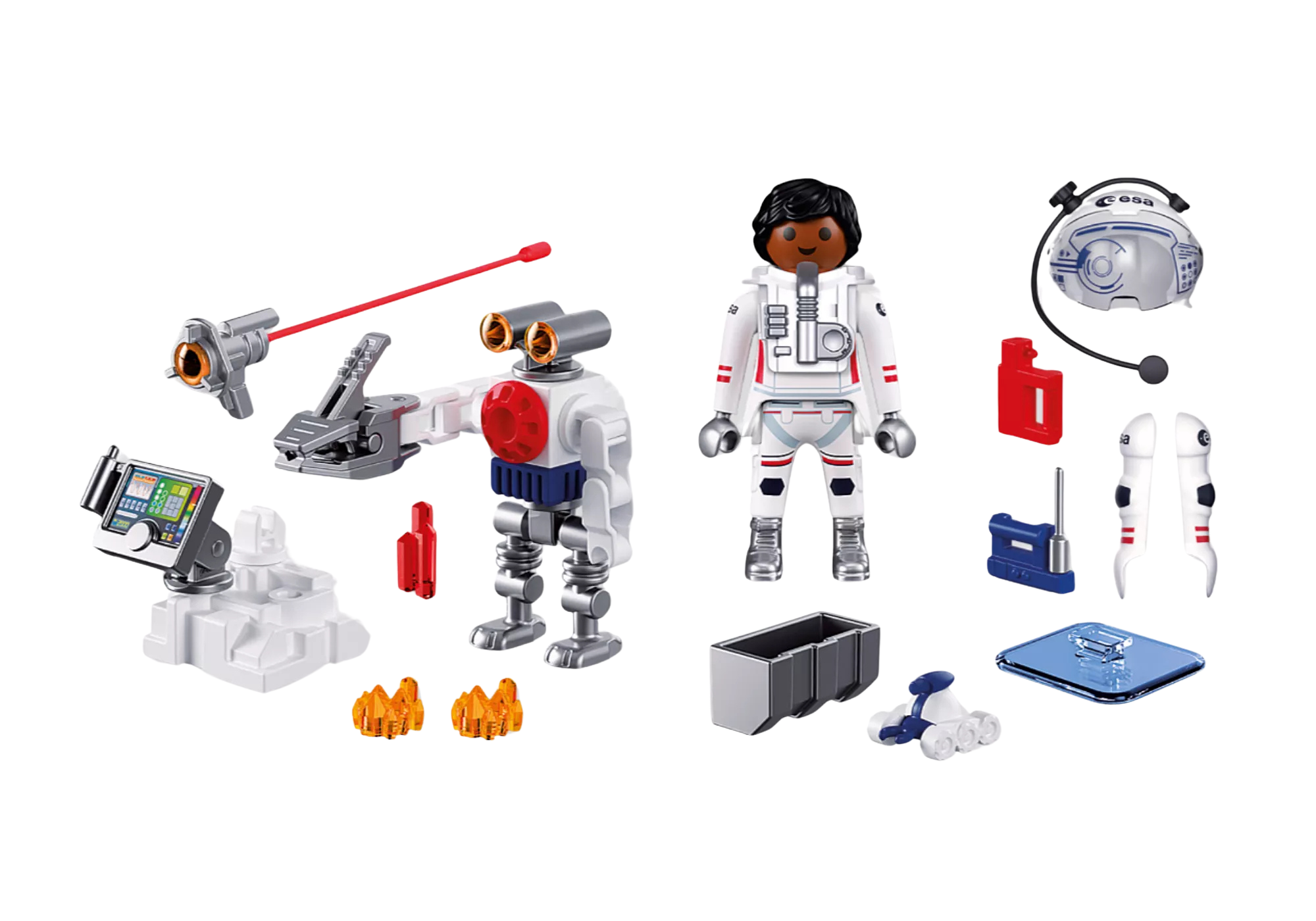 Playmobil 72014 ESA: Astronaut with Robot ESA นักบินอวกาศและหุ่นยนต์ - Image 3