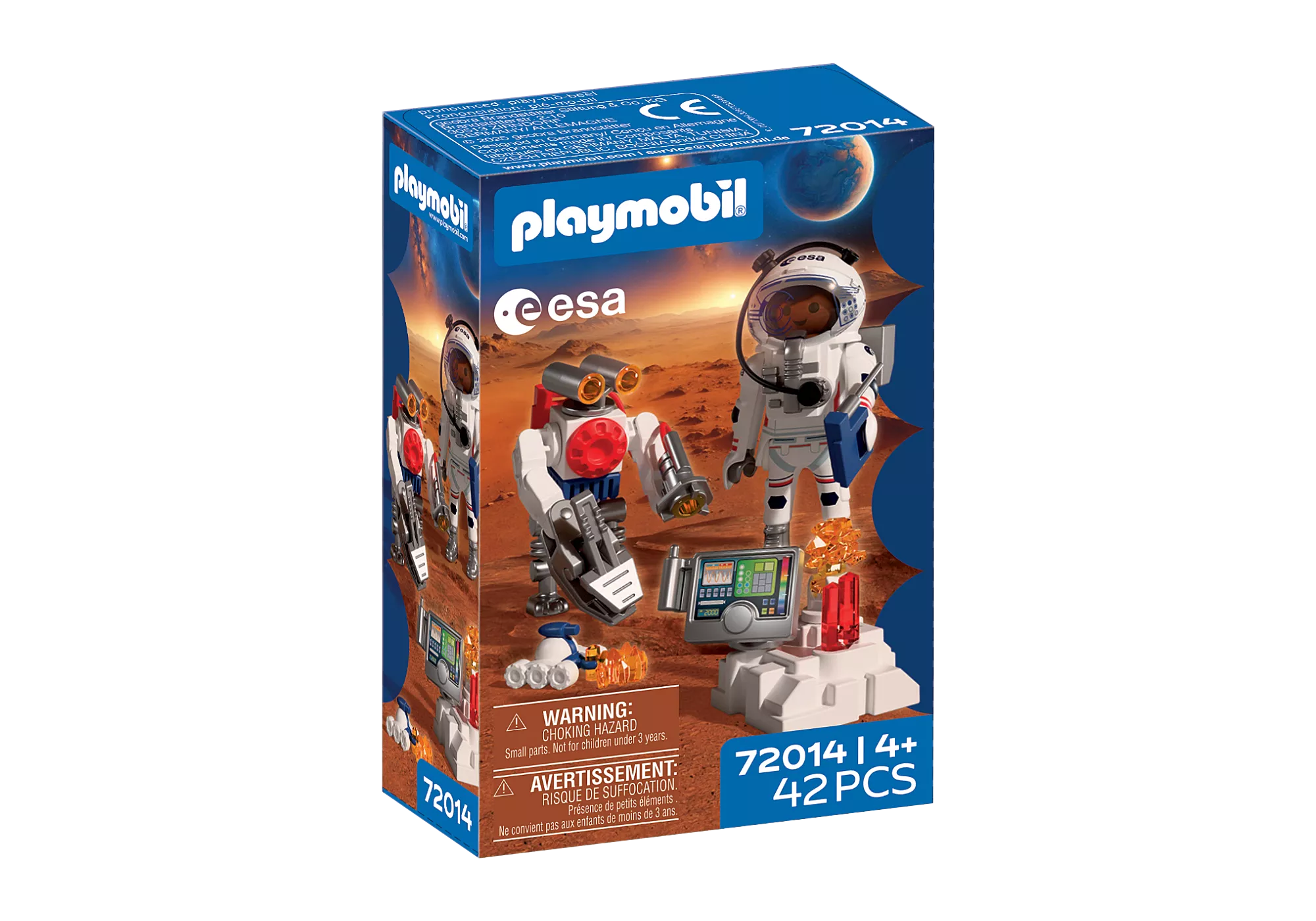 Playmobil 72014 ESA: Astronaut with Robot ESA นักบินอวกาศและหุ่นยนต์ - Image 2