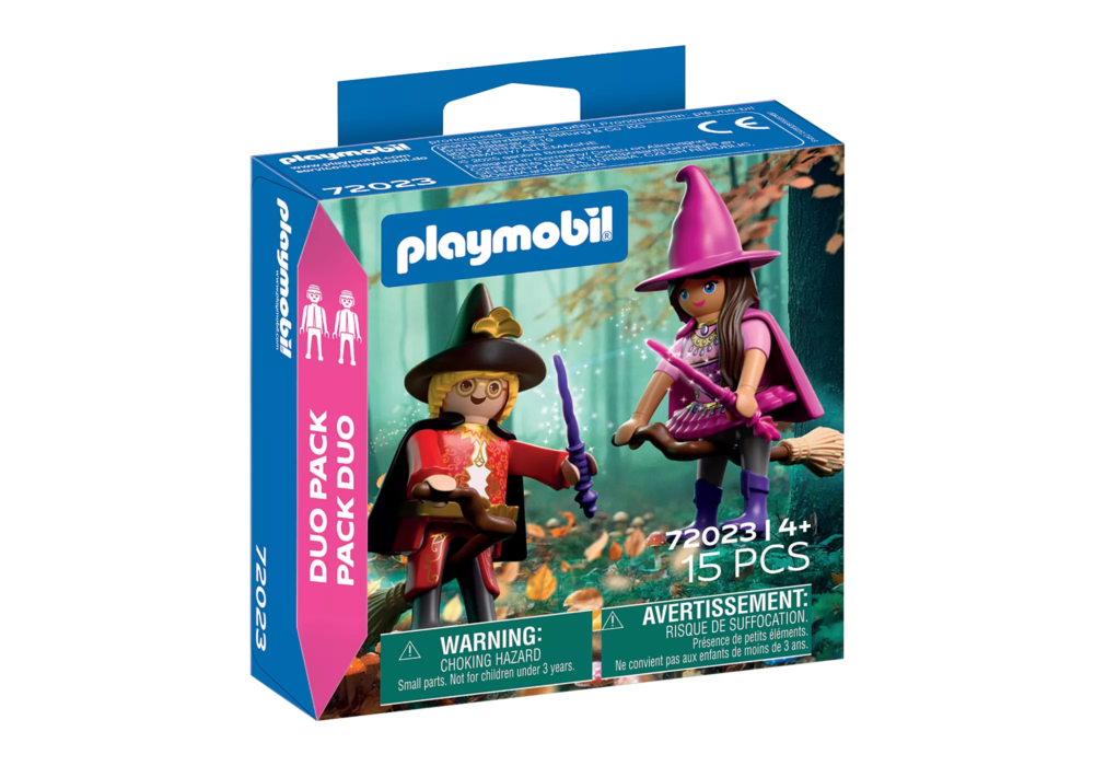 Alternative view of Playmobil 72023 DuoPack Witch and Wizard ดูโอ้ แม่มดและพ่อมด
