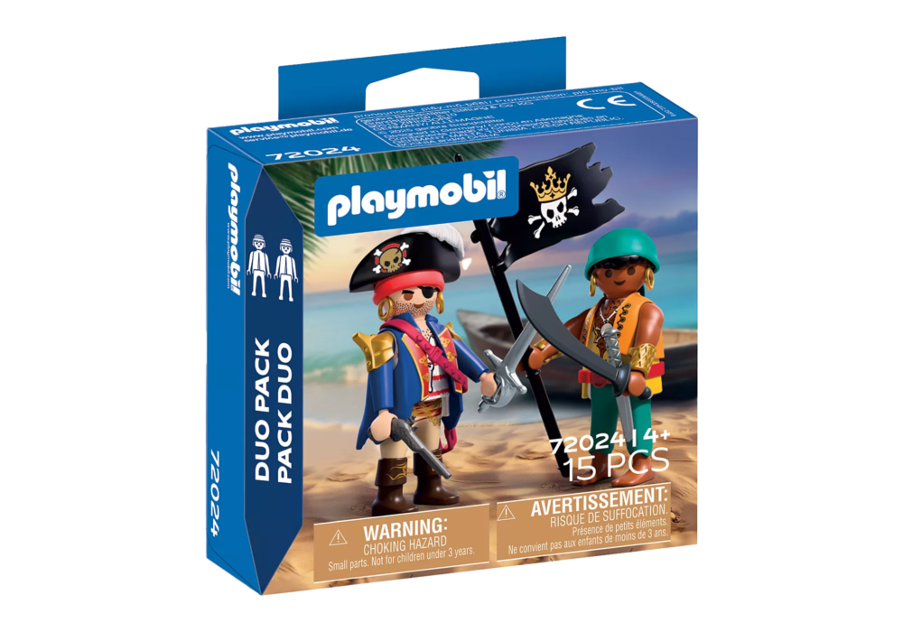 Alternative view of Playmobil 72024 DuoPack Pirates ดูโอ้ โจรสลัด