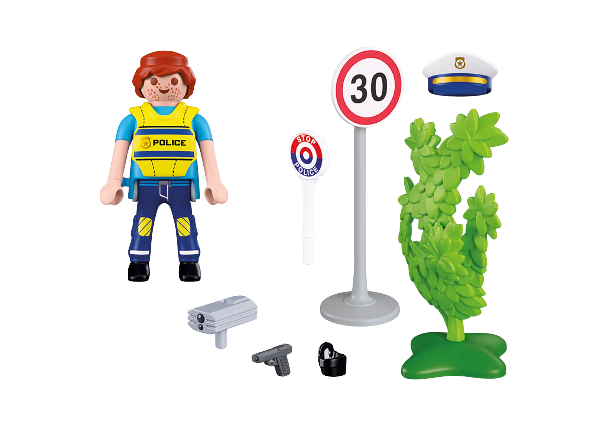 Playmobil 72029 Police officer with speed detector สเปเชียล ตำรวจจราจร ตรวจจับความเร็ว - Image 3