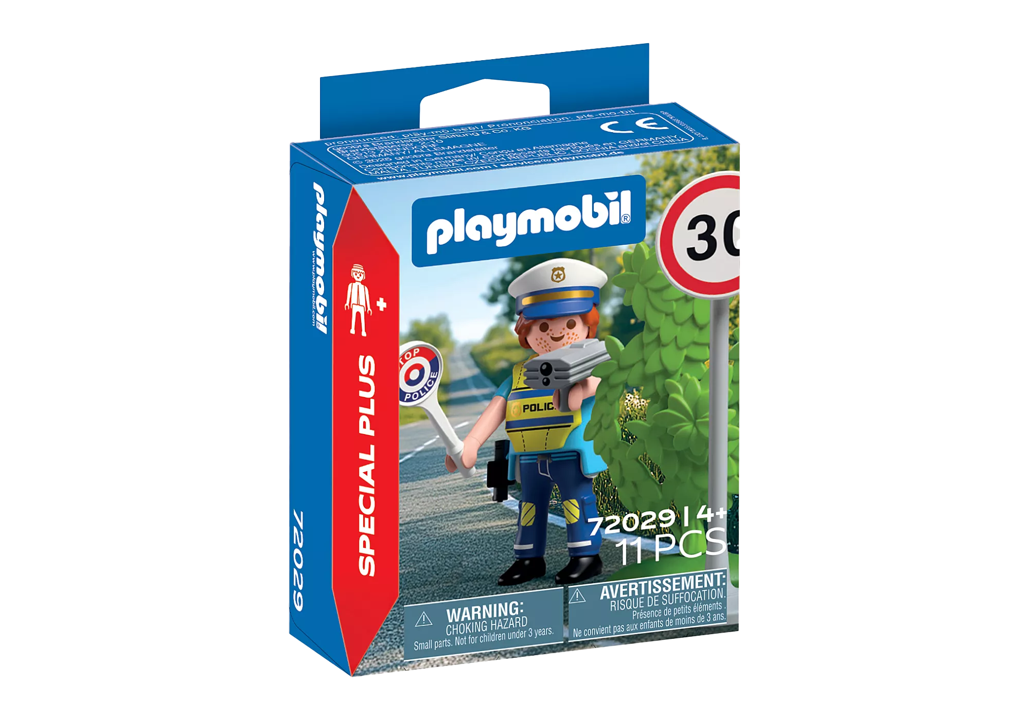 Playmobil 72029 Police officer with speed detector สเปเชียล ตำรวจจราจร ตรวจจับความเร็ว - Image 2