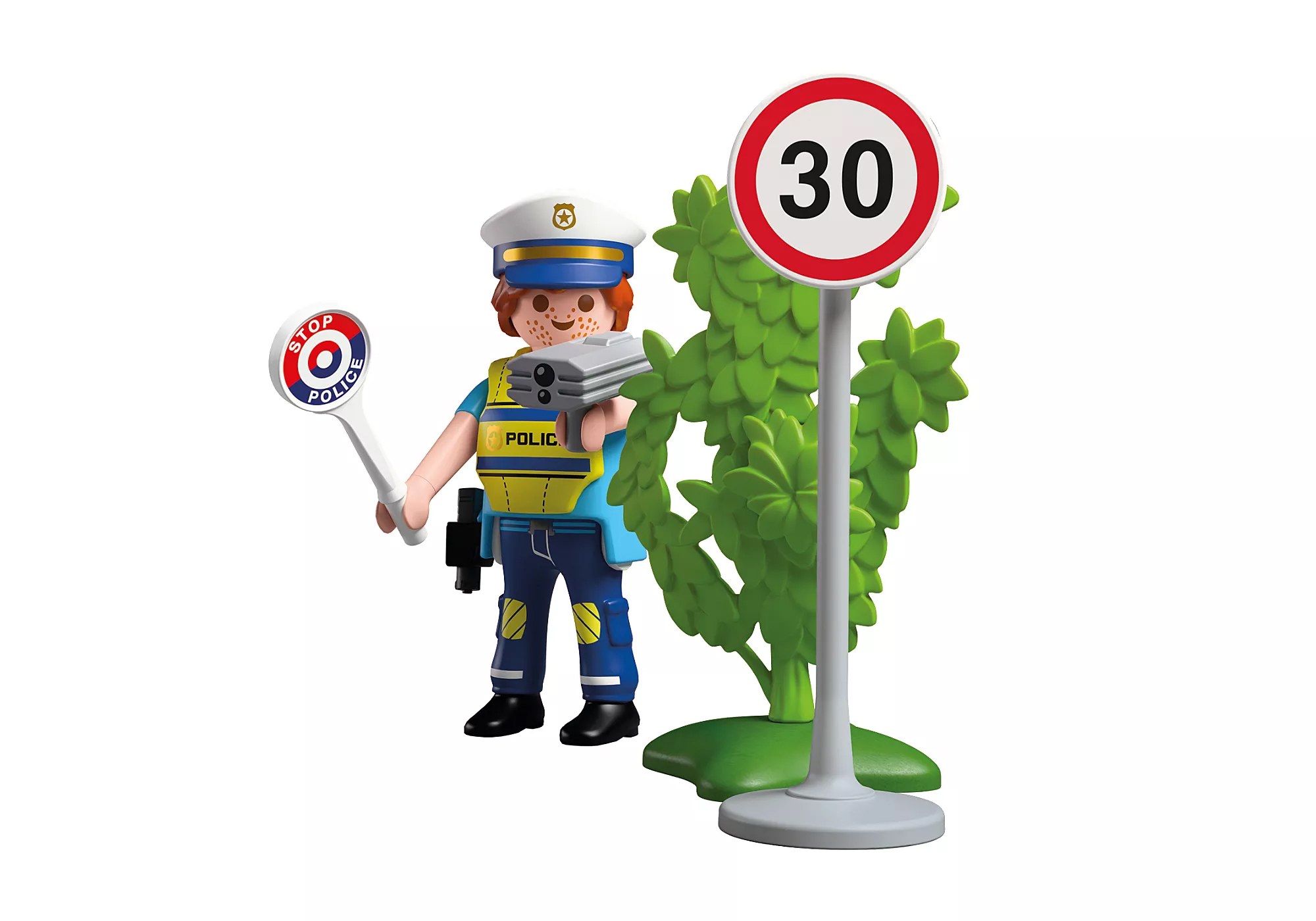Playmobil 72029 Police officer with speed detector สเปเชียล ตำรวจจราจร ตรวจจับความเร็ว - Image 4