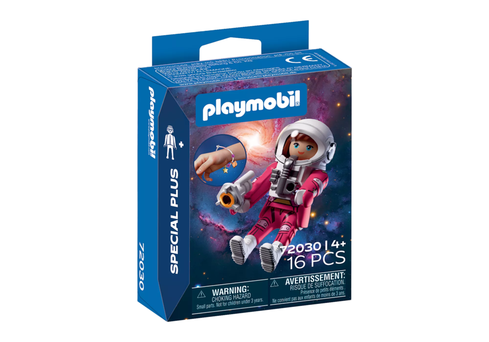 Alternative view of Playmobil 72030 Astronaut สเปเชียล นักบินอวกาศหญิง