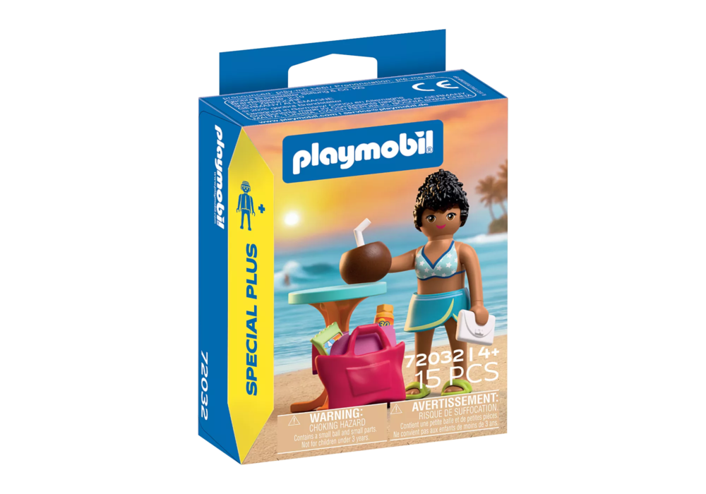 Alternative view of Playmobil 72032 Vacationer สเปเชียล นักท่องเที่ยวสาว