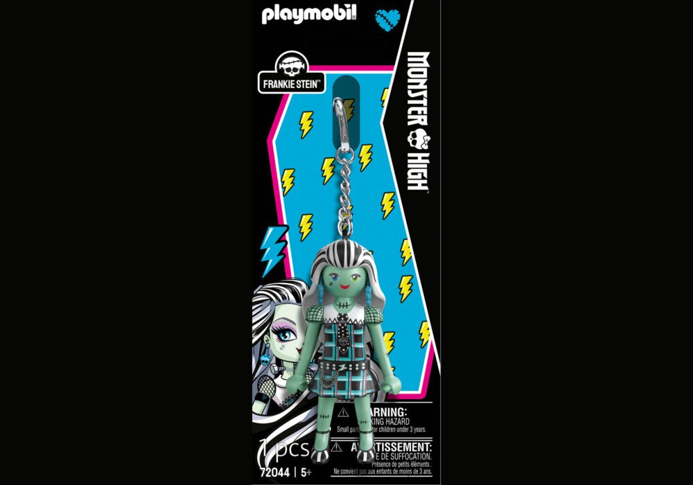 Playmobil 72044 Monster High Frankie Stein Keychain มอนสเตอร์ไฮ พวงกุญแจ แฟรงกี้ สไตน์