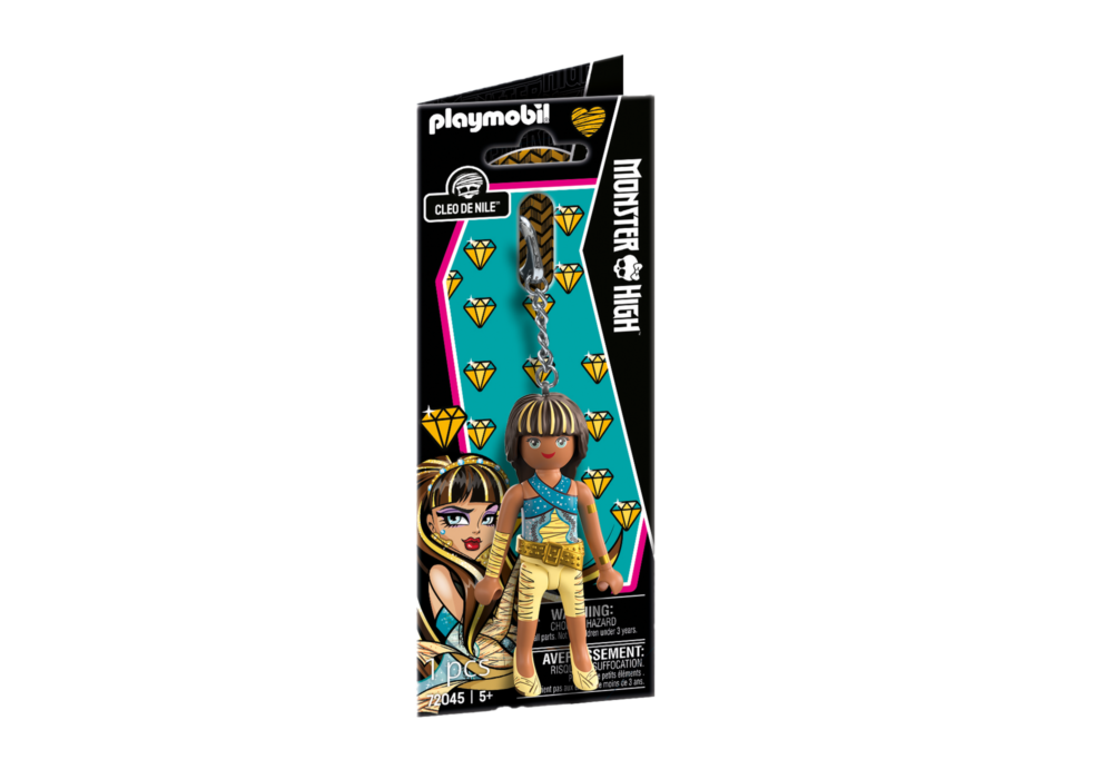 Alternative view of Playmobil 72045 Monster High Cleo De Nile Keychain มอนสเตอร์ไฮ พวงกุญแจ คลีโอ เดอ ไนล์