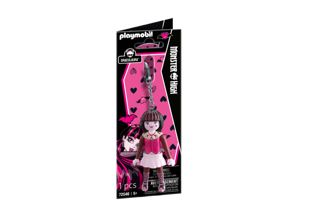 Alternative view of Playmobil 72046 Monster High Draculaura Keychain มอนสเตอร์ไฮ พวงกุญแจ แดรกคูลอร่า