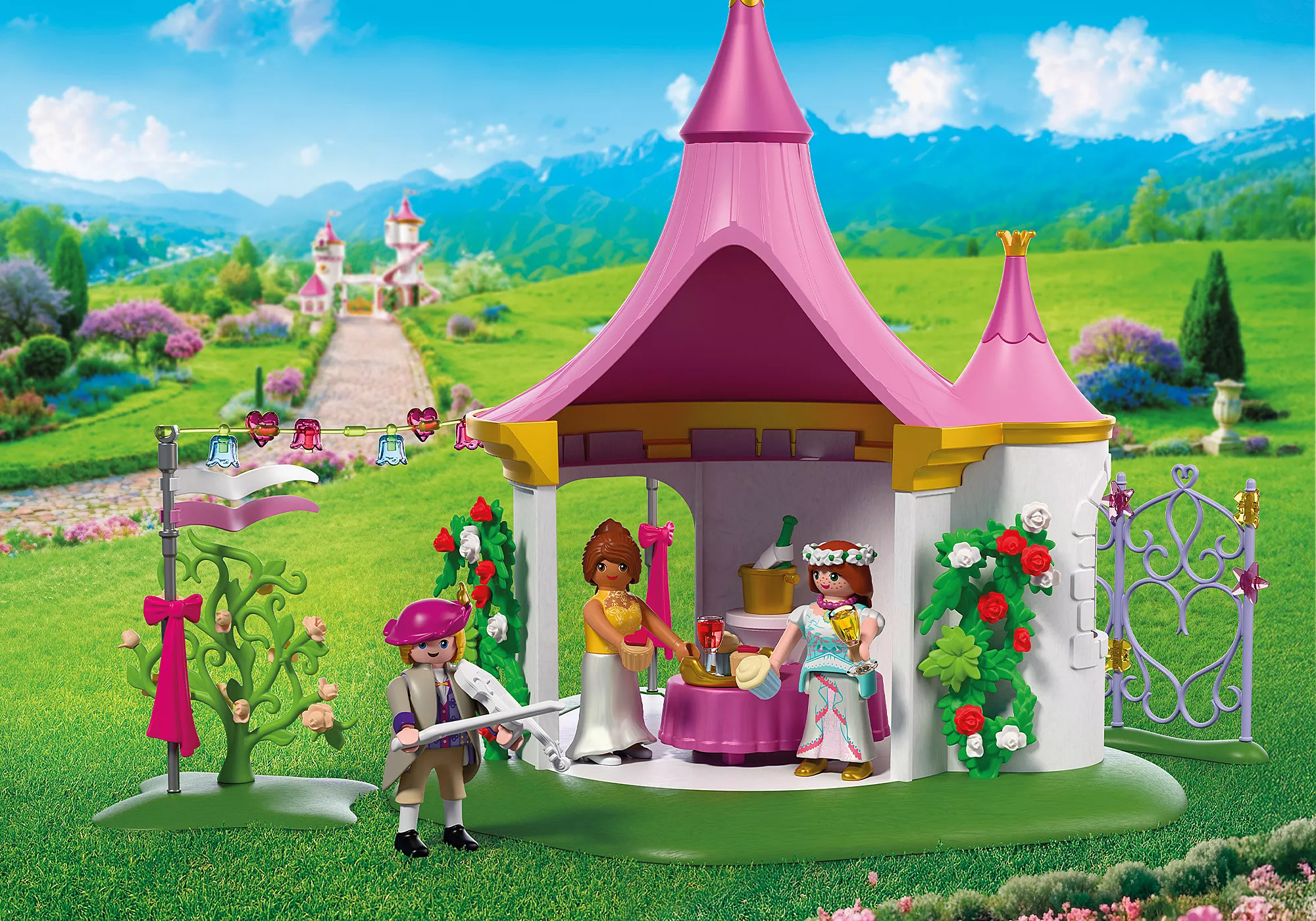 Playmobil 72052 Masked Ball in the Pavilion เจ้าหญิง งานเลี้ยงหน้ากากในสวน - Image 5