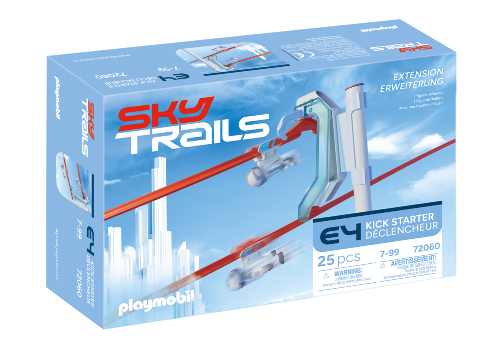 Alternative view of Playmobil 72060 Sky Trails: Kick Starter สกายเทรลส์ ชุดรางดีดตัวส่งสปีด
