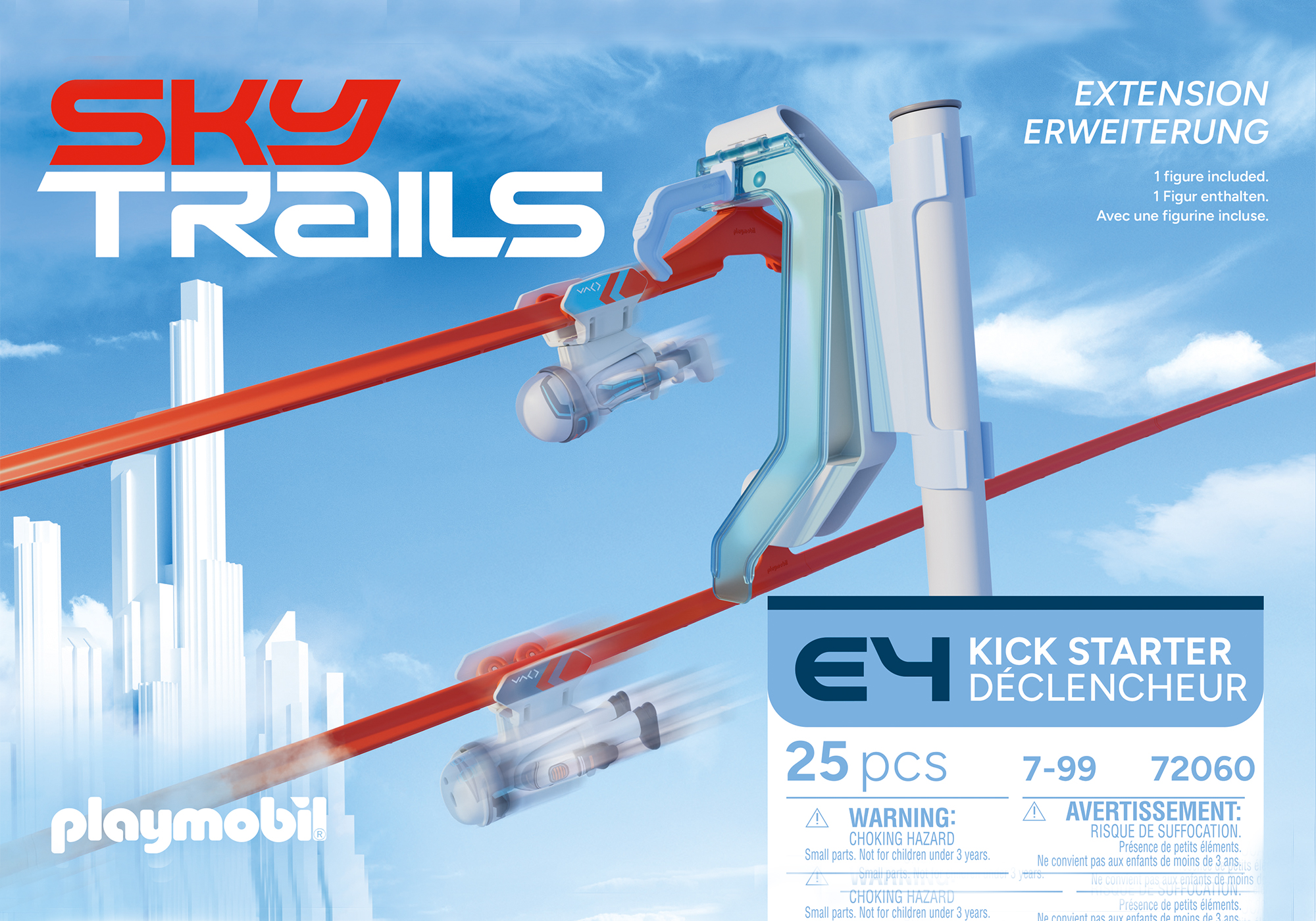 Playmobil 72060 Sky Trails: Kick Starter สกายเทรลส์ ชุดรางดีดตัวส่งสปีด - Image 4