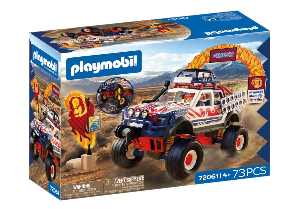Alternative view of Playmobil 72061 Off-Road Truck รถออฟโรด รถกระบะออฟโรดจอมพลัง