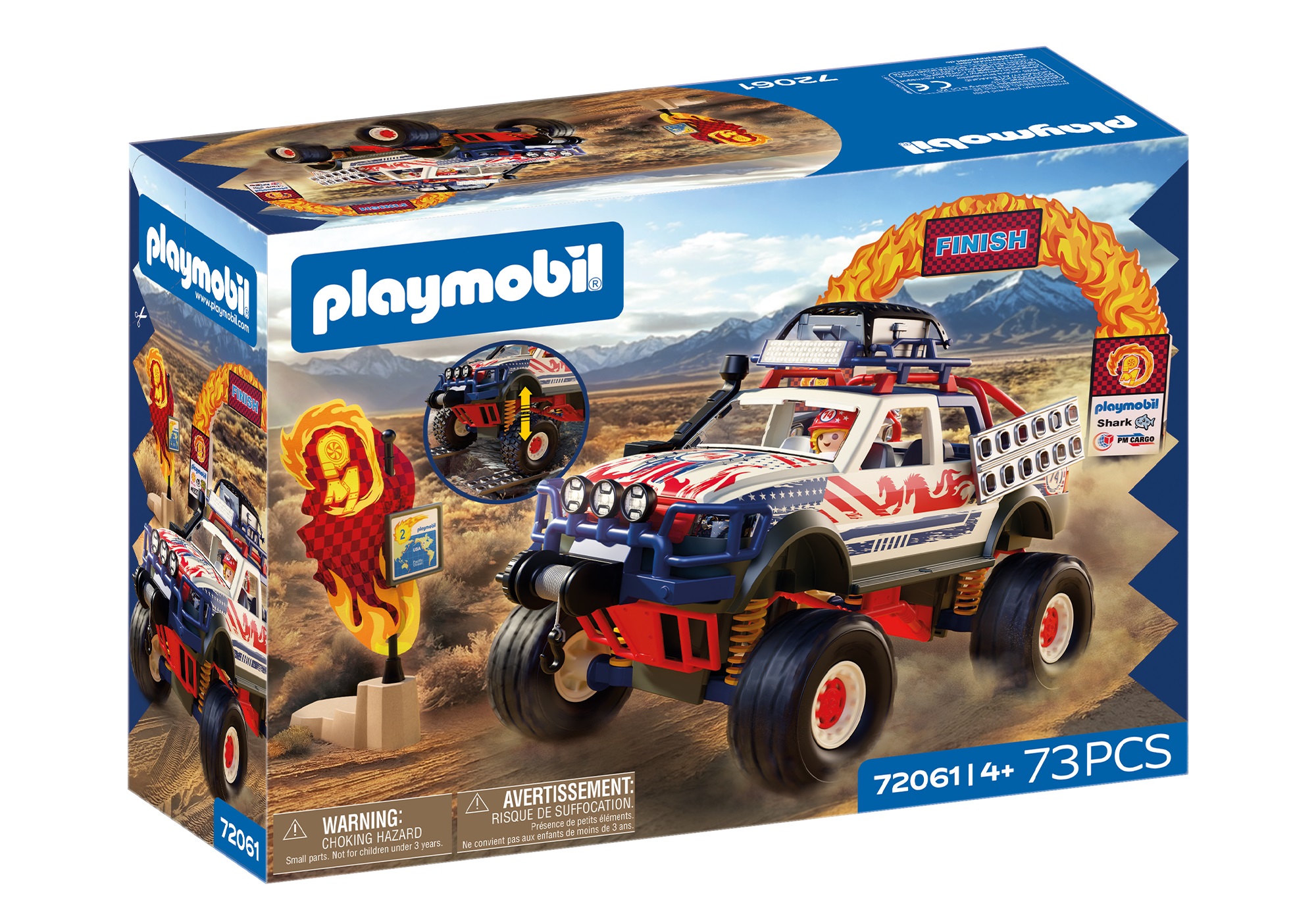 Playmobil 72061 Off-Road Truck รถออฟโรด รถกระบะออฟโรดจอมพลัง - Image 2