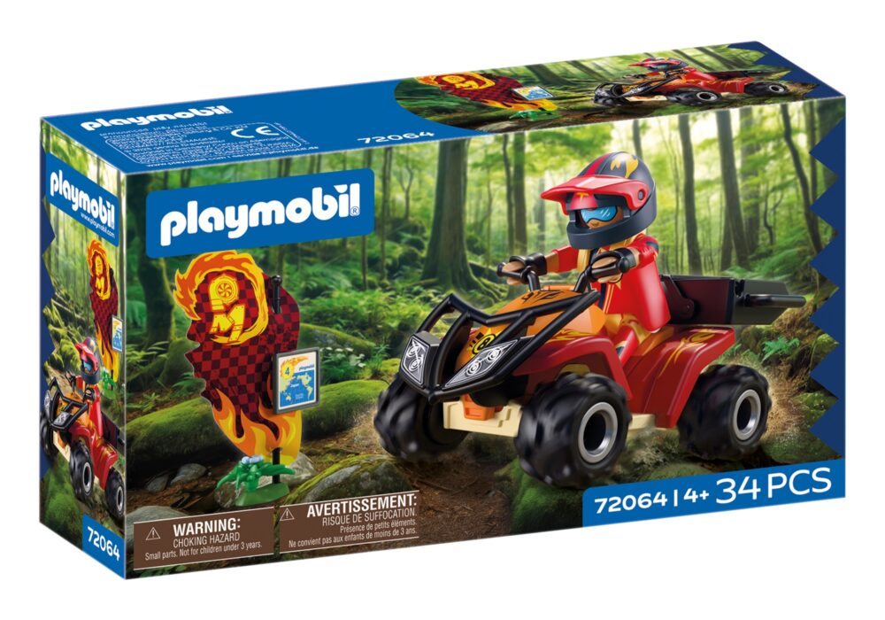 Alternative view of Playmobil 72064 Off-Road Quad รถออฟโรด รถควอดวิบาก 4 ล้อ