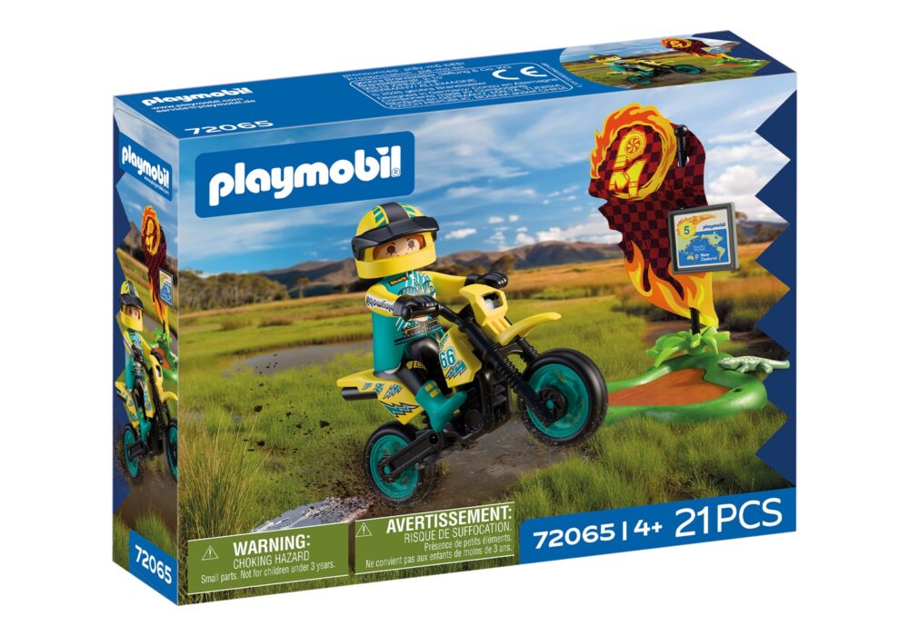 Alternative view of Playmobil 72065 Off-Road Motor Bike รถออฟโรด มอเตอร์ไซค์วิบากออฟโรด