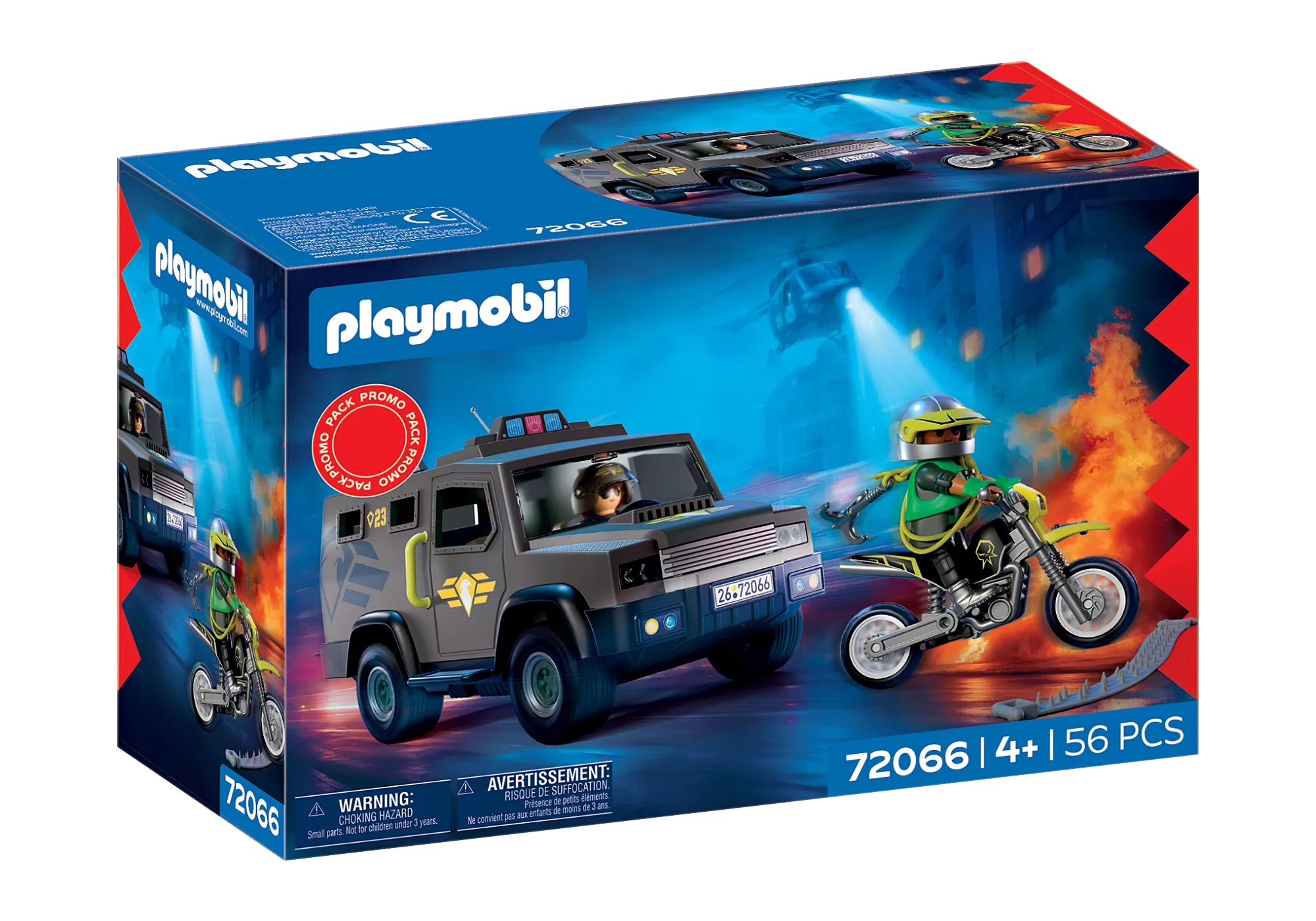 Playmobil 72066 Tactical Police Unit โปรโมแพ็ค รถหน่วยปฏิบัติการพิเศษ - Image 2