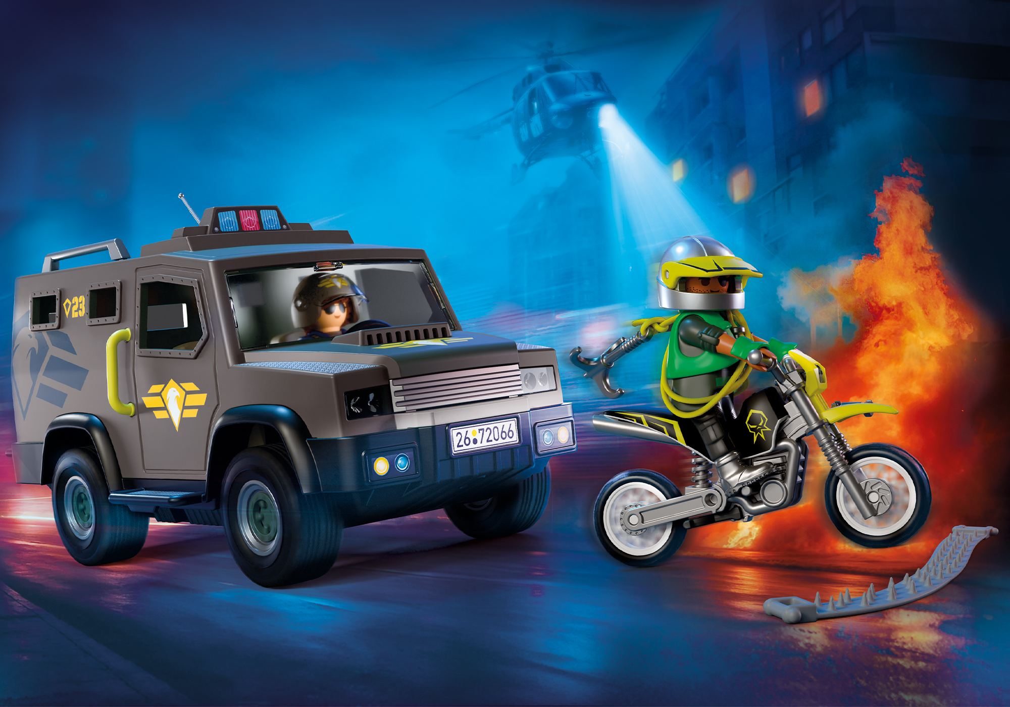 Playmobil 72066 Tactical Police Unit โปรโมแพ็ค รถหน่วยปฏิบัติการพิเศษ