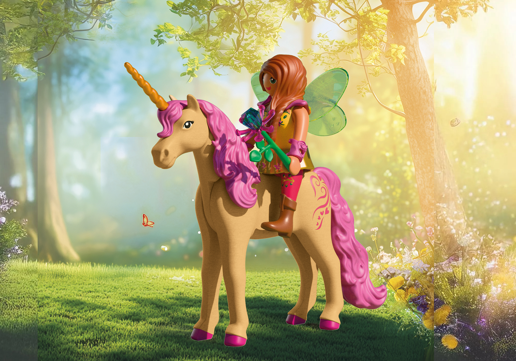 Playmobil 72067 Fairies' Day Trip โปรโมแพ็ค วันพักผ่อนของเหล่านางฟ้า จอยลี่ และยูนิคอร์น - Image 5