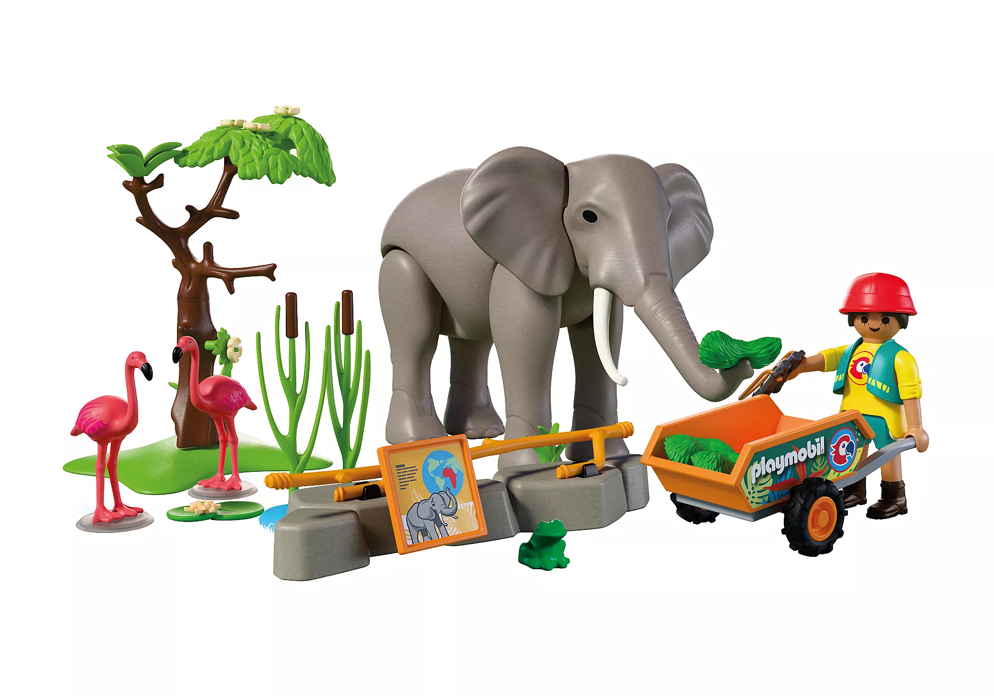 Playmobil 72068 Elephant with Zookeeper โปรโมแพ็ค ช้างพลายและผู้ดูแล - Image 4