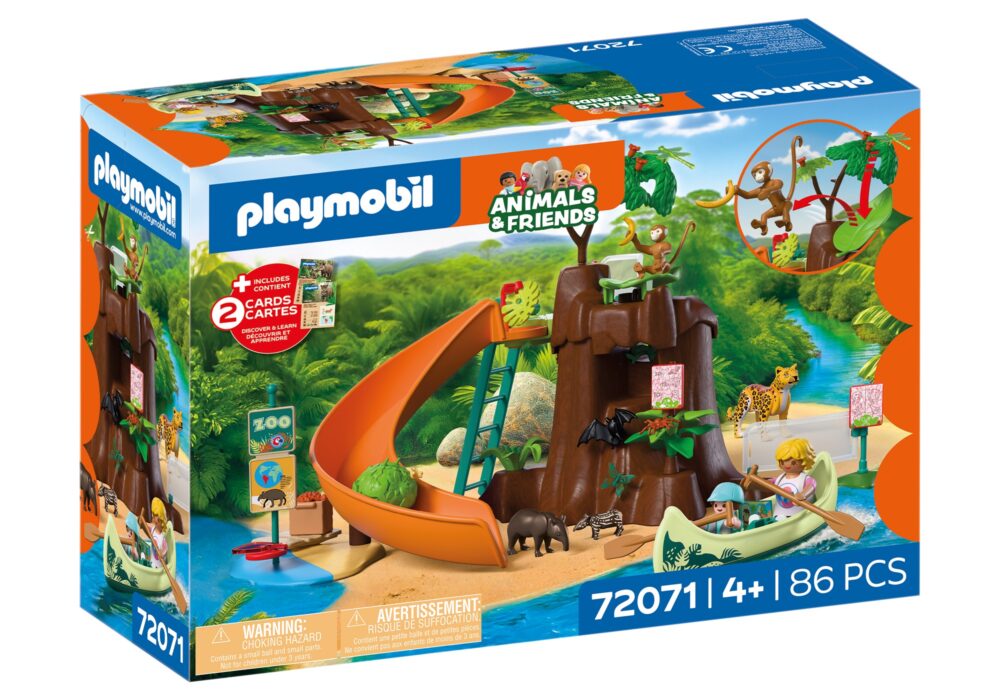 Alternative view of Playmobil 72071 Zoo: Jungle Adventure สวนสัตว์ ผจญภัยในป่าลึก